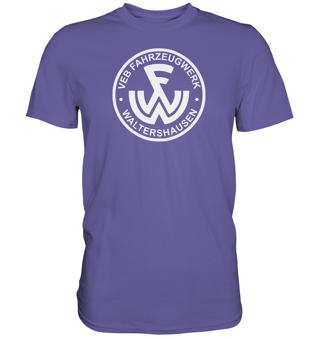 DDR Ostalgie Shirt Unisex • VEB FAHRZEUGWERK WALTERSHAUSEN - dunkel