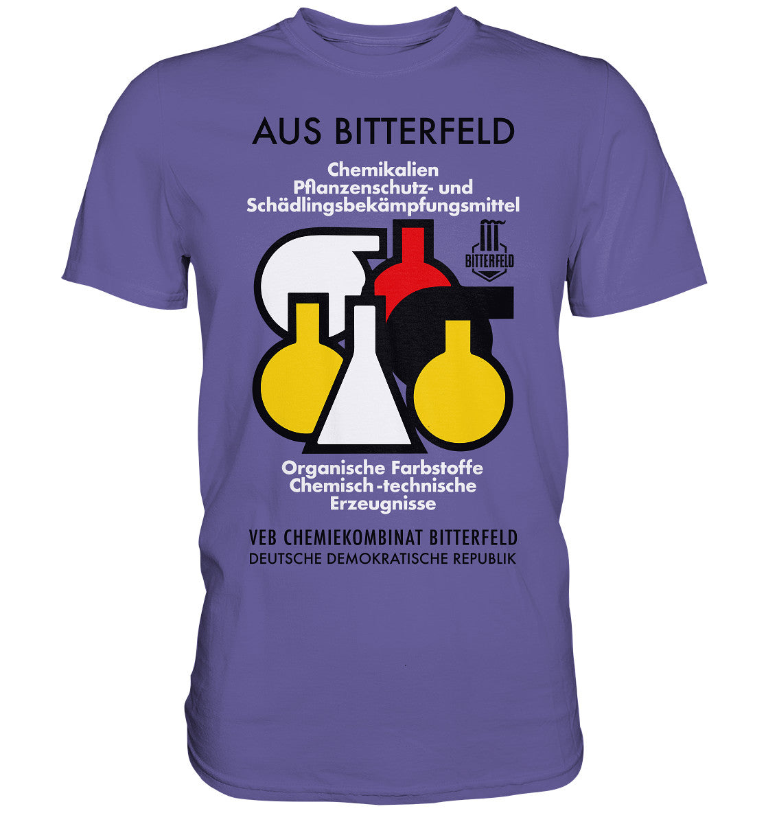 DDR Ostalgie Shirt Unisex • CHEMIKALIEN AUS BITTERFELD