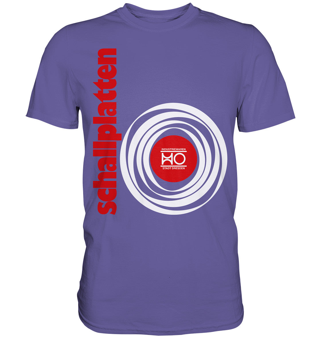 DDR Ostalgie Shirt Unisex • HO SCHALLPLATTEN DRESDEN