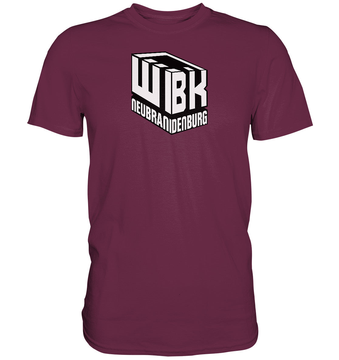 DDR Ostalgie Shirt Unisex • WOHNUNGSBAUGESELLSCHAFT NEUBRANDENBURG