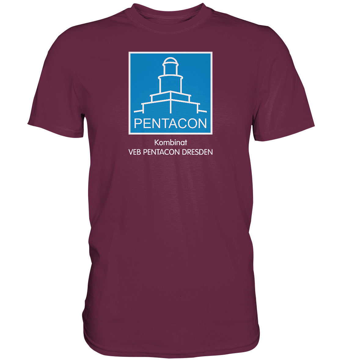 DDR Ostalgie Shirt Unisex • KOMBINAT VEB PENTACON DRESDEN