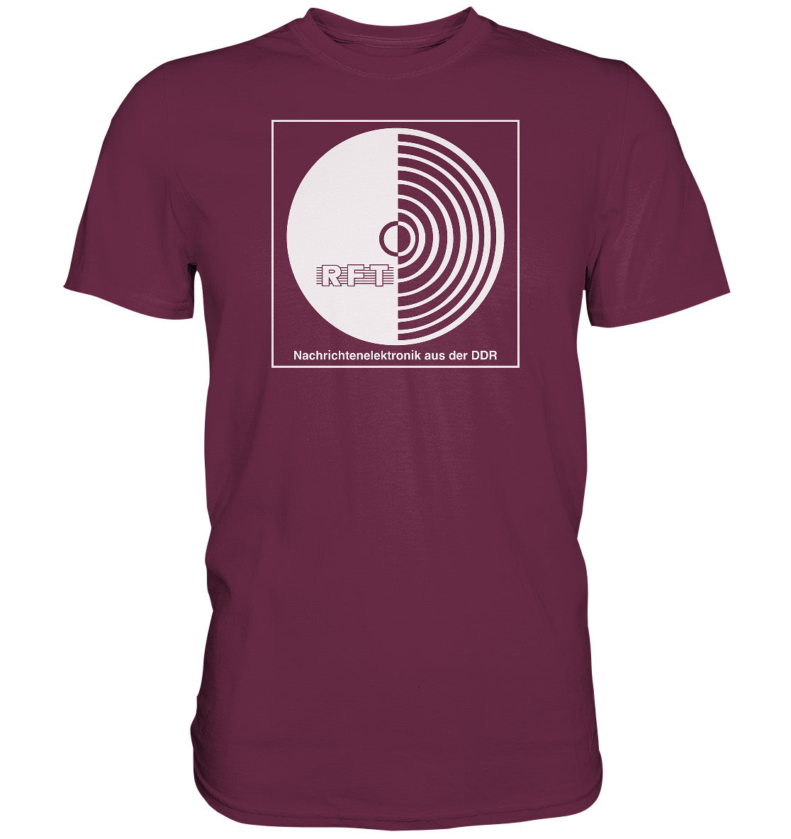 DDR Ostalgie Shirt Unisex • RFT NACHRICHTENELEKTRONIK AUS DER DDR