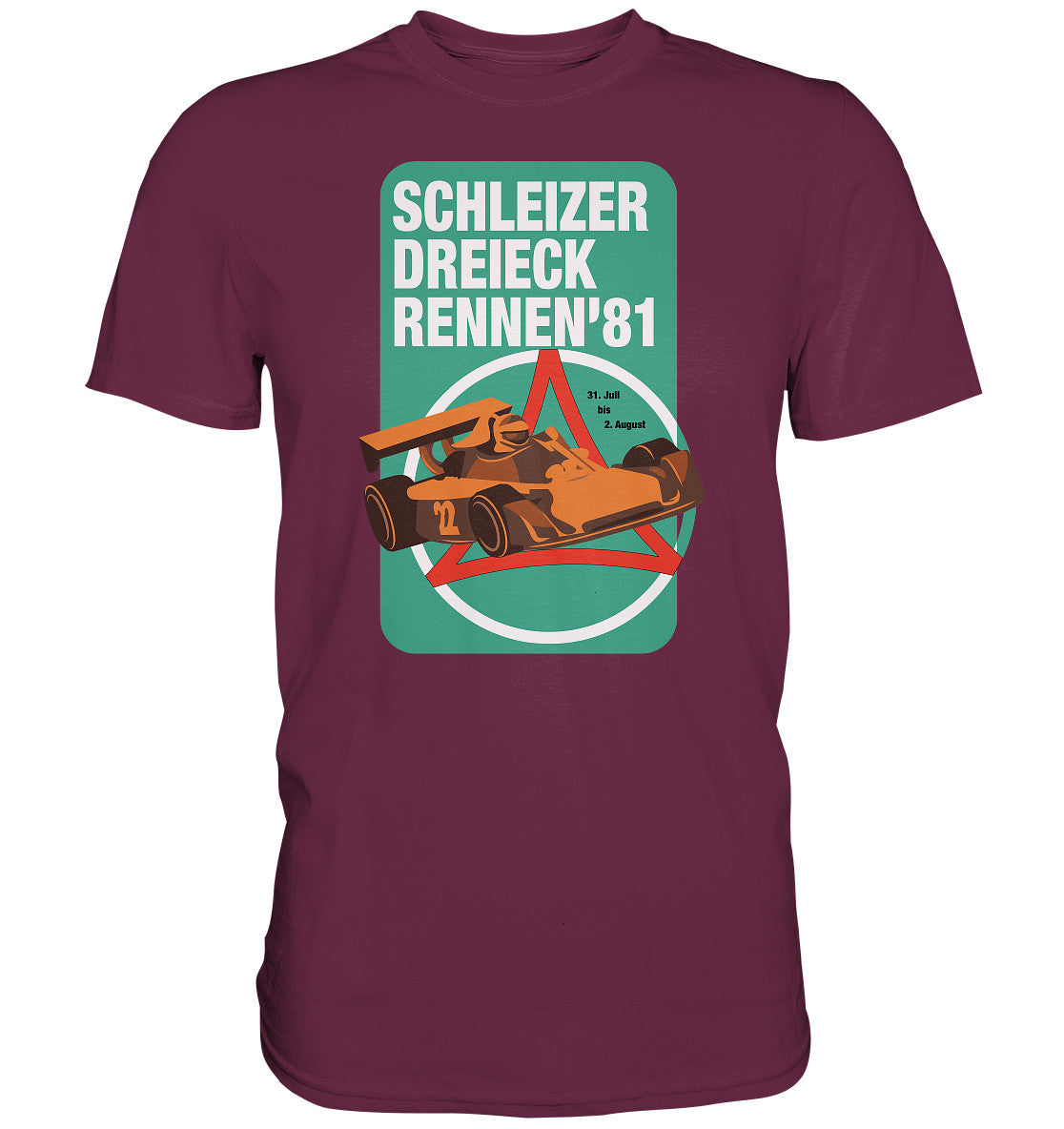 DDR Ostalgie Shirt Unisex • SCHLEIZER DREIECK-RENNEN 1981