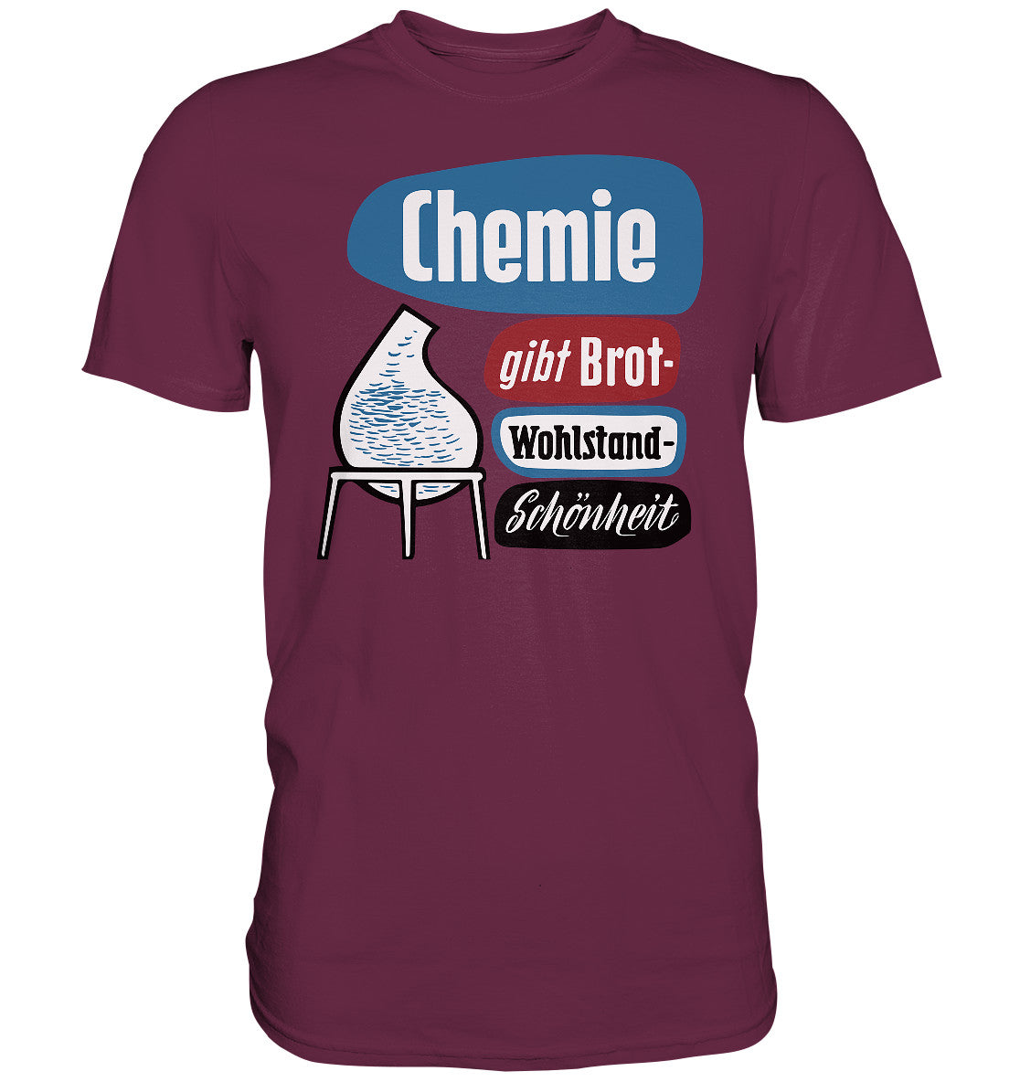 DDR Ostalgie Shirt Unisex • CHEMIE GIBT BROT - LEUNA-WERKE