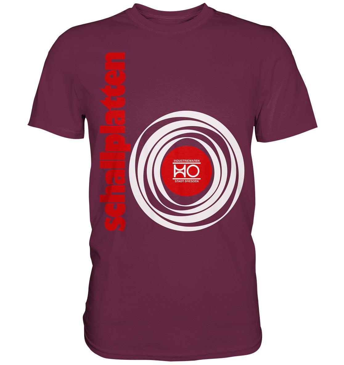 DDR Ostalgie Shirt Unisex • HO SCHALLPLATTEN DRESDEN