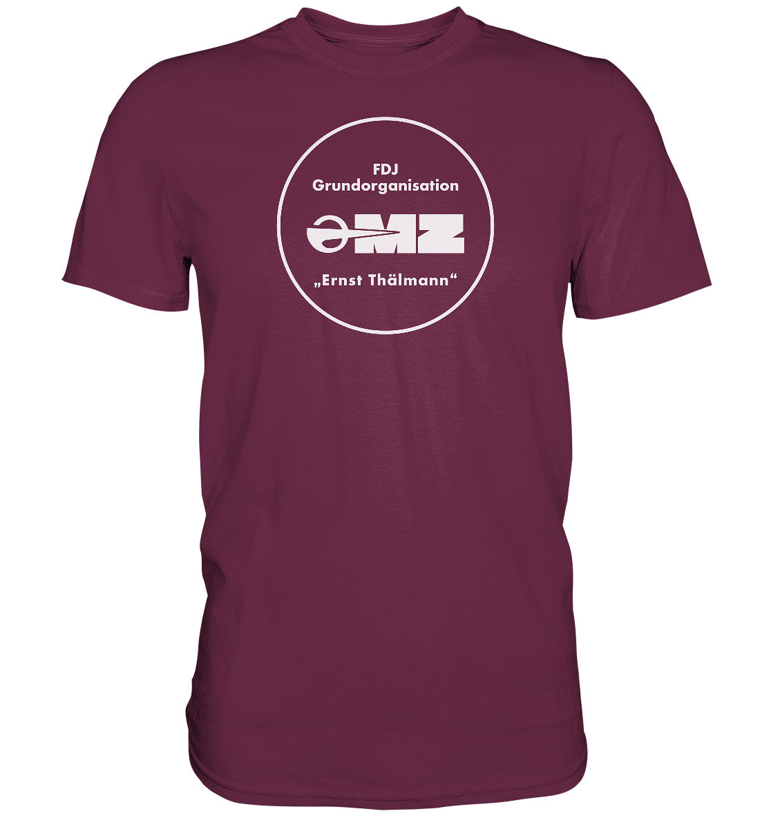 DDR Ostalgie Shirt Unisex • MZ - FDJ GRUNDORGANISATION