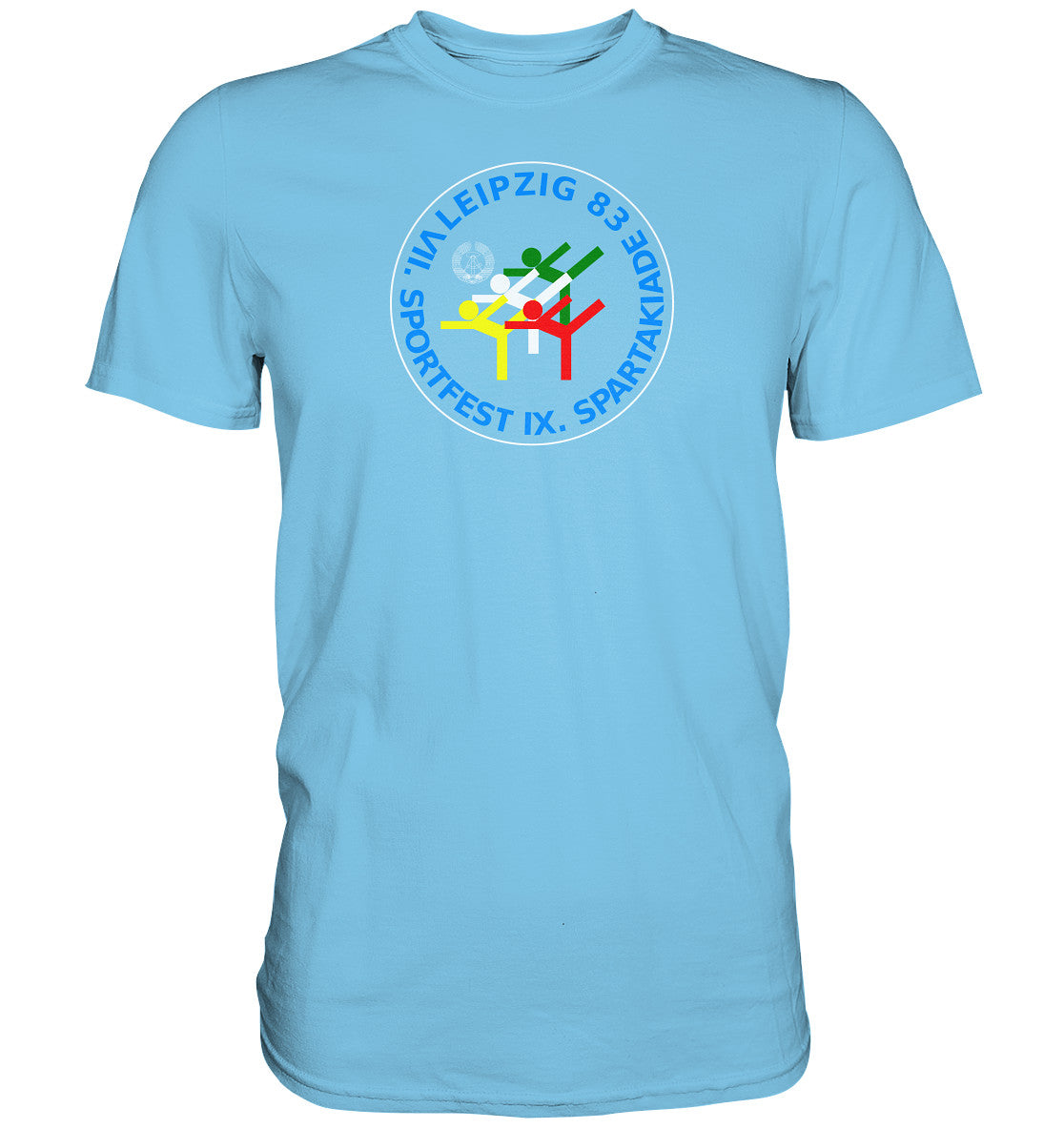 DDR Ostalgie Shirt Unisex • SPARTAKIADE LEIPZIG - transparent