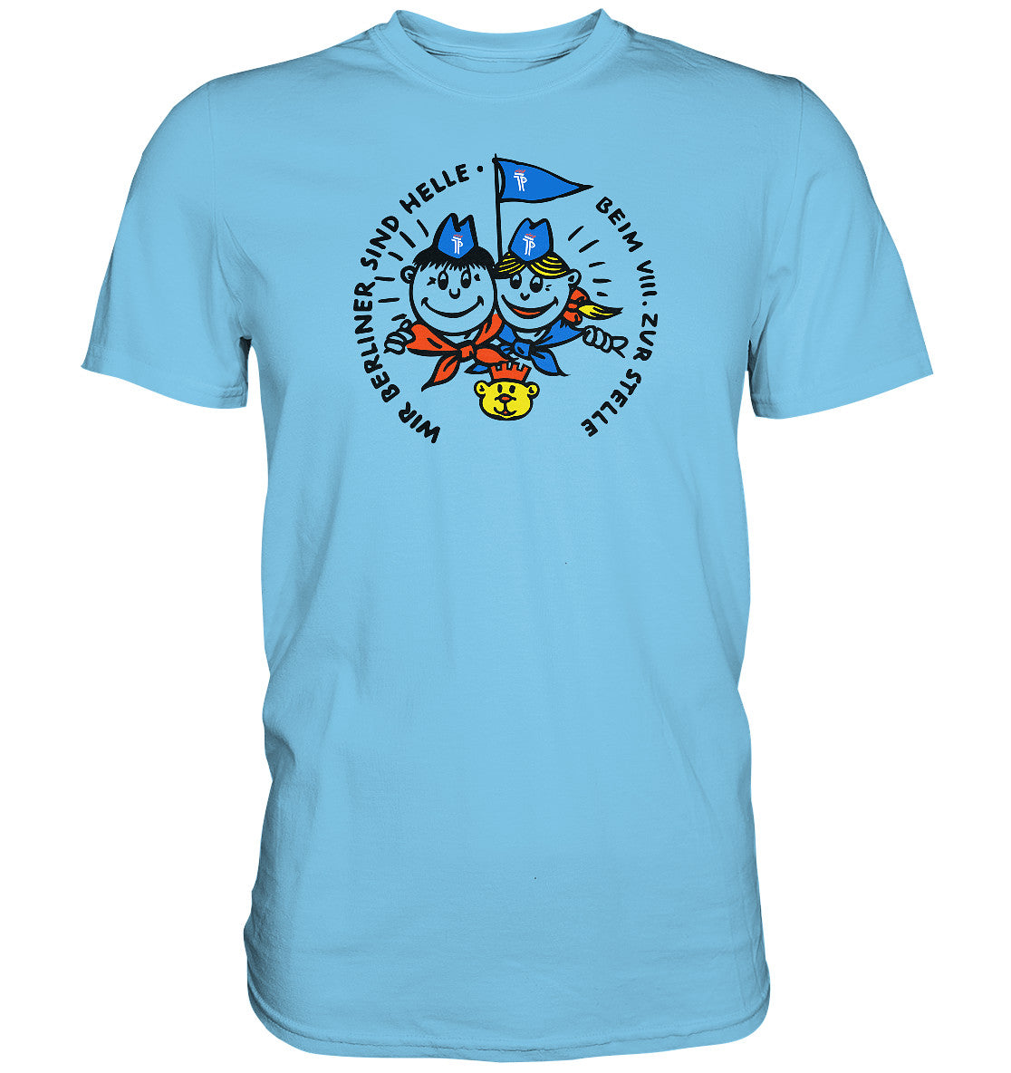 DDR Ostalgie Shirt Unisex • 8. PIONIERTREFFEN BERLIN