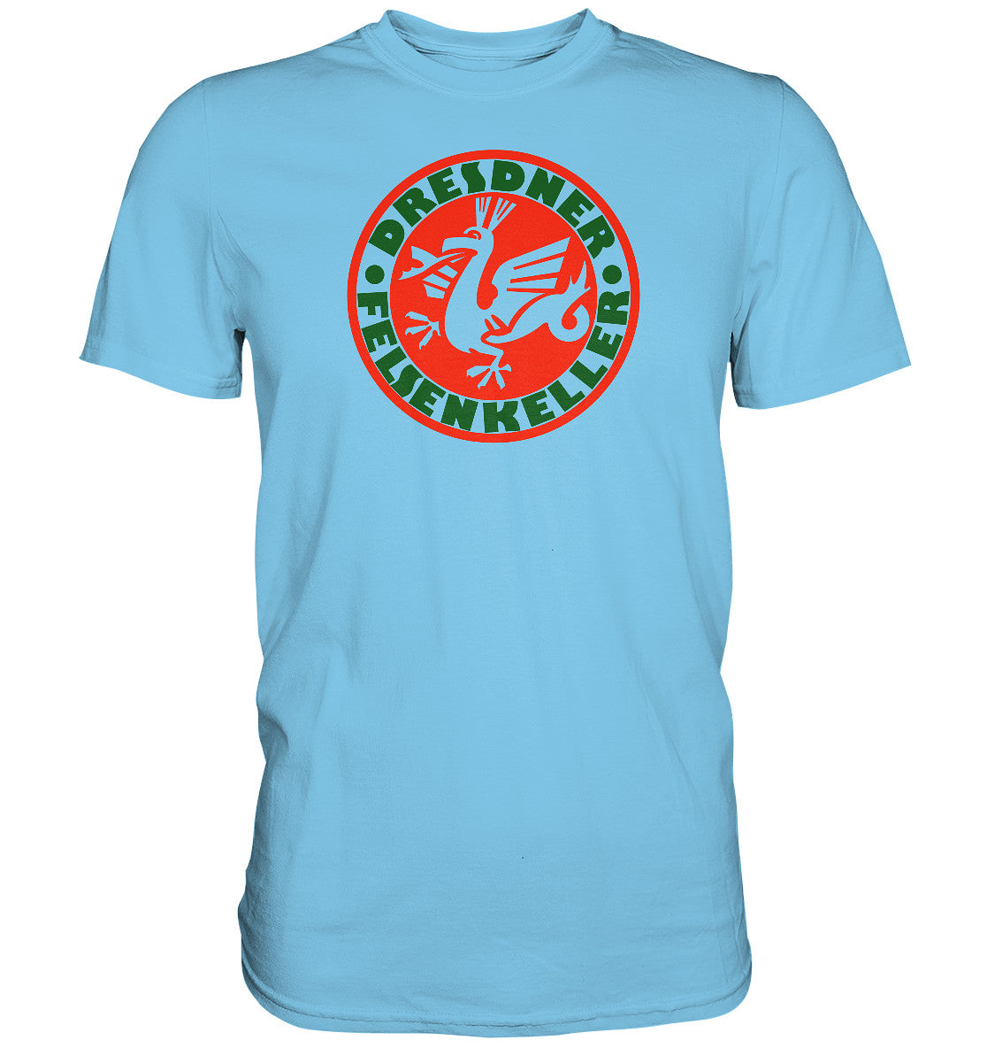 PREMIUM SHIRT UNISEX • VEB DRESDNER FELSENKELLER - BIERDECKEL