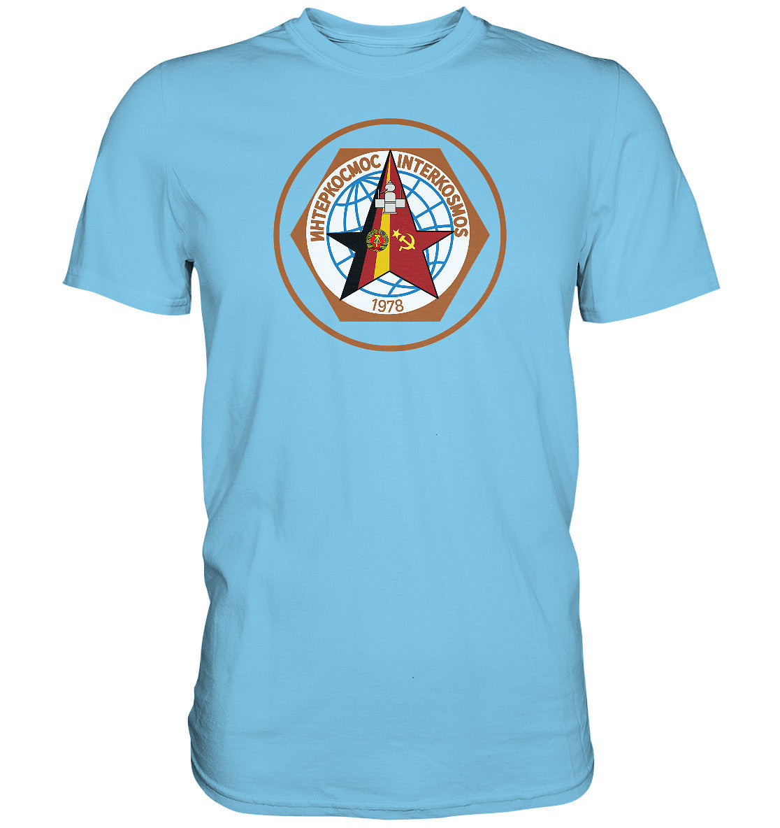 DDR Ostalgie Shirt Unisex • INTERKOSMOS 1978