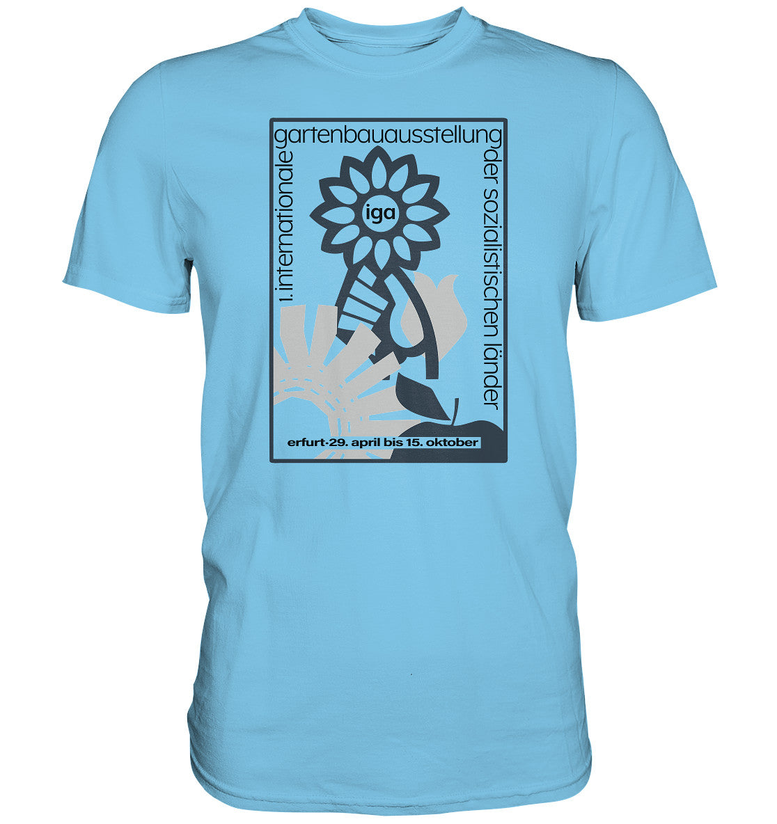 DDR Ostalgie Shirt Unisex • IGA ERFURT