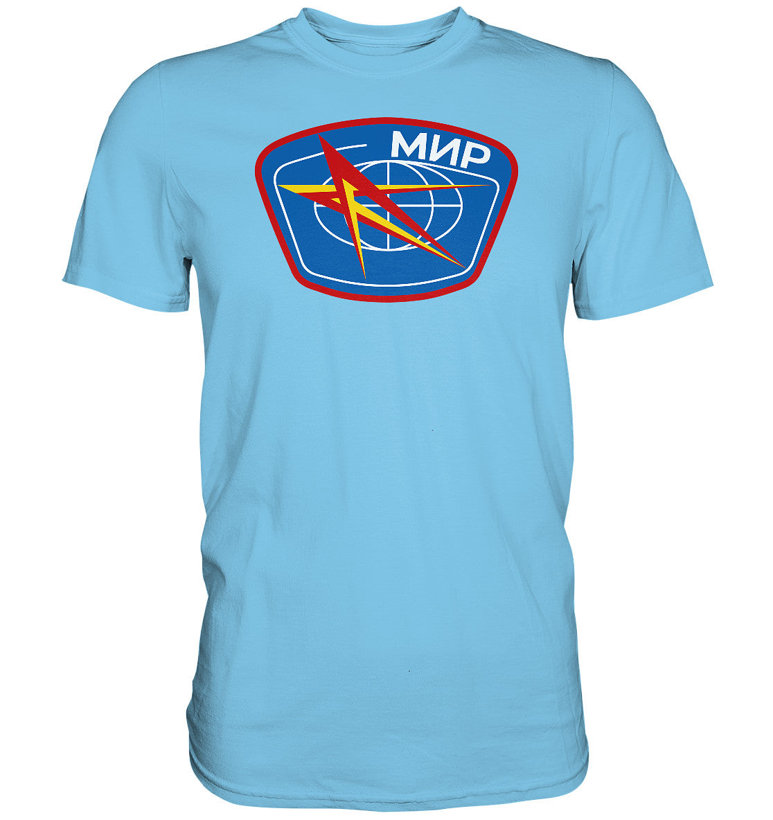 DDR Ostalgie Shirt Unisex • MIR - KOSMONAUTEN-BADGE