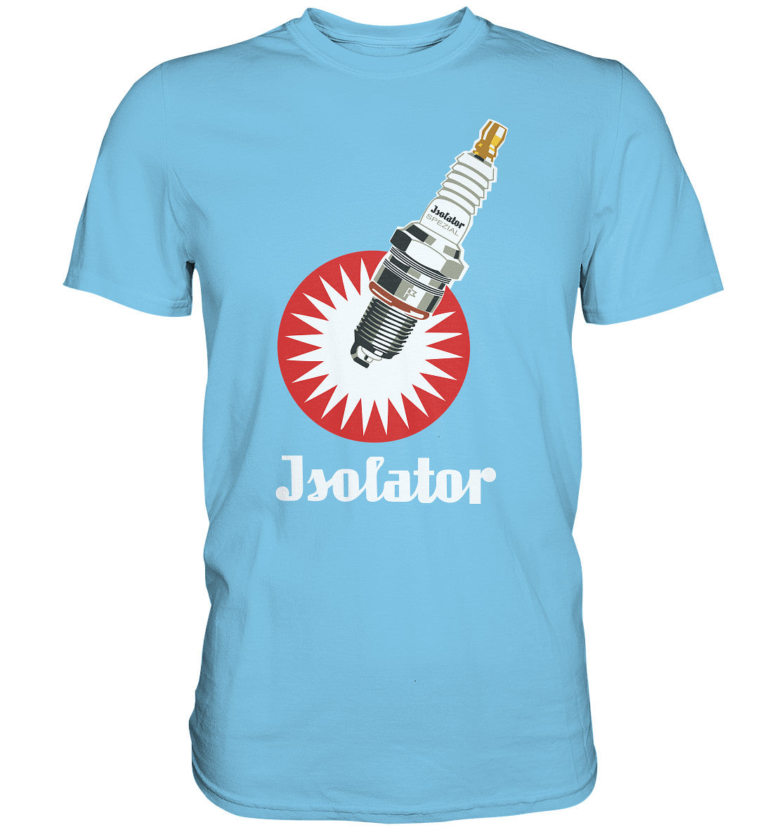 DDR Ostalgie Shirt Unisex • ISOLATOR ZÜNDKERZE