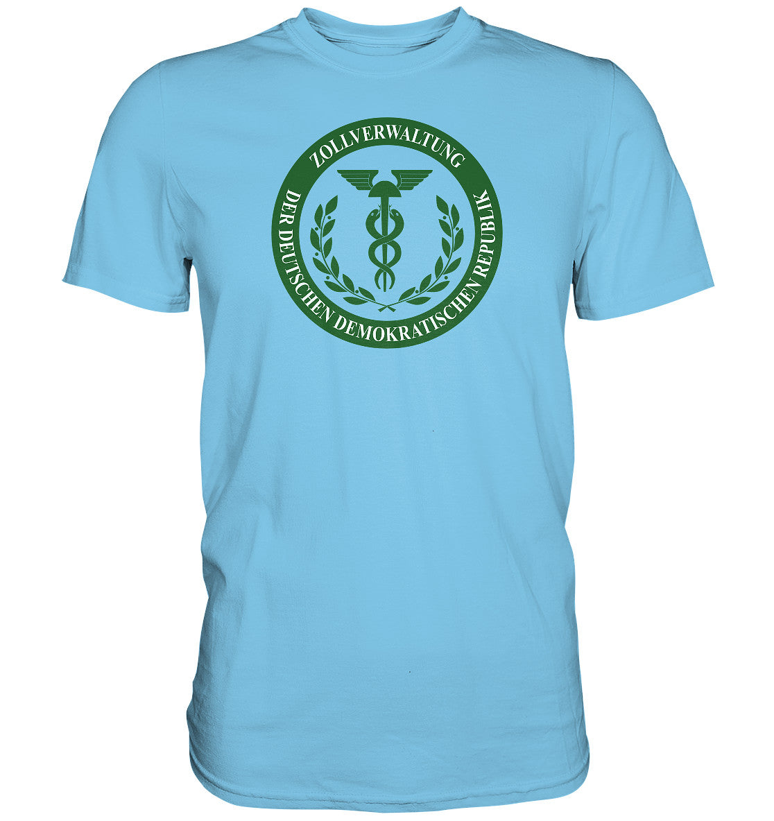 DDR Ostalgie Shirt Unisex • ZOLLVERWALTUNG DER DDR