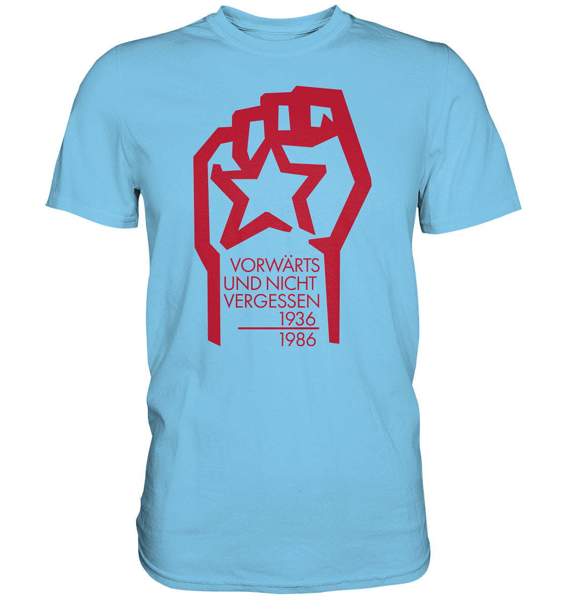 DDR Ostalgie Shirt Unisex • 1936-1986 SPANISCHER BÜRGERKRIEG