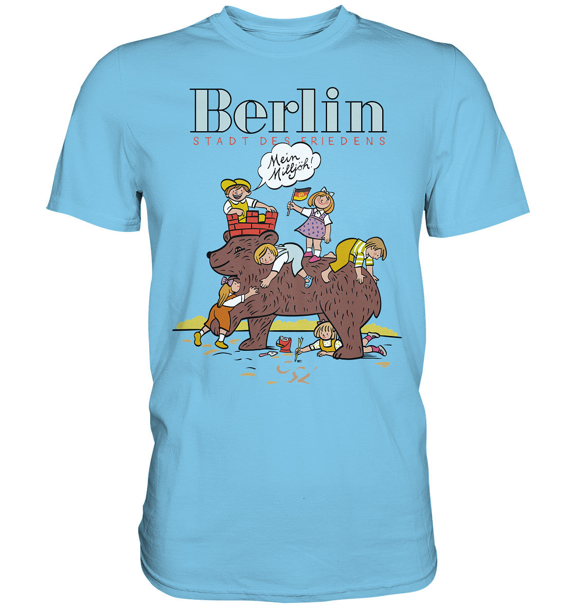 DDR Ostalgie Shirt Unisex • BERLIN - STADT DES FRIEDENS