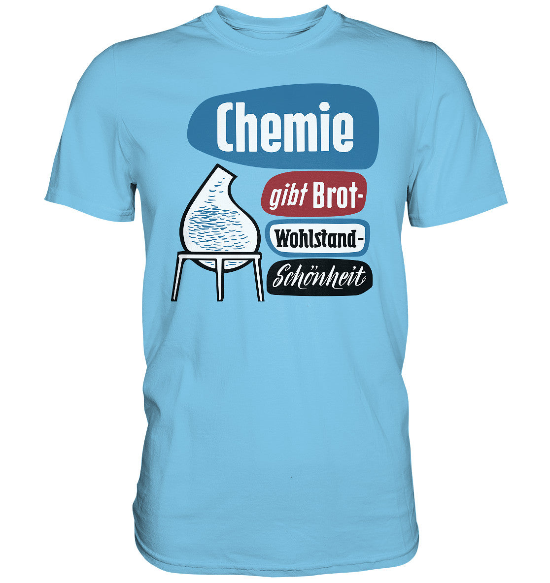 DDR Ostalgie Shirt Unisex • CHEMIE GIBT BROT - LEUNA-WERKE