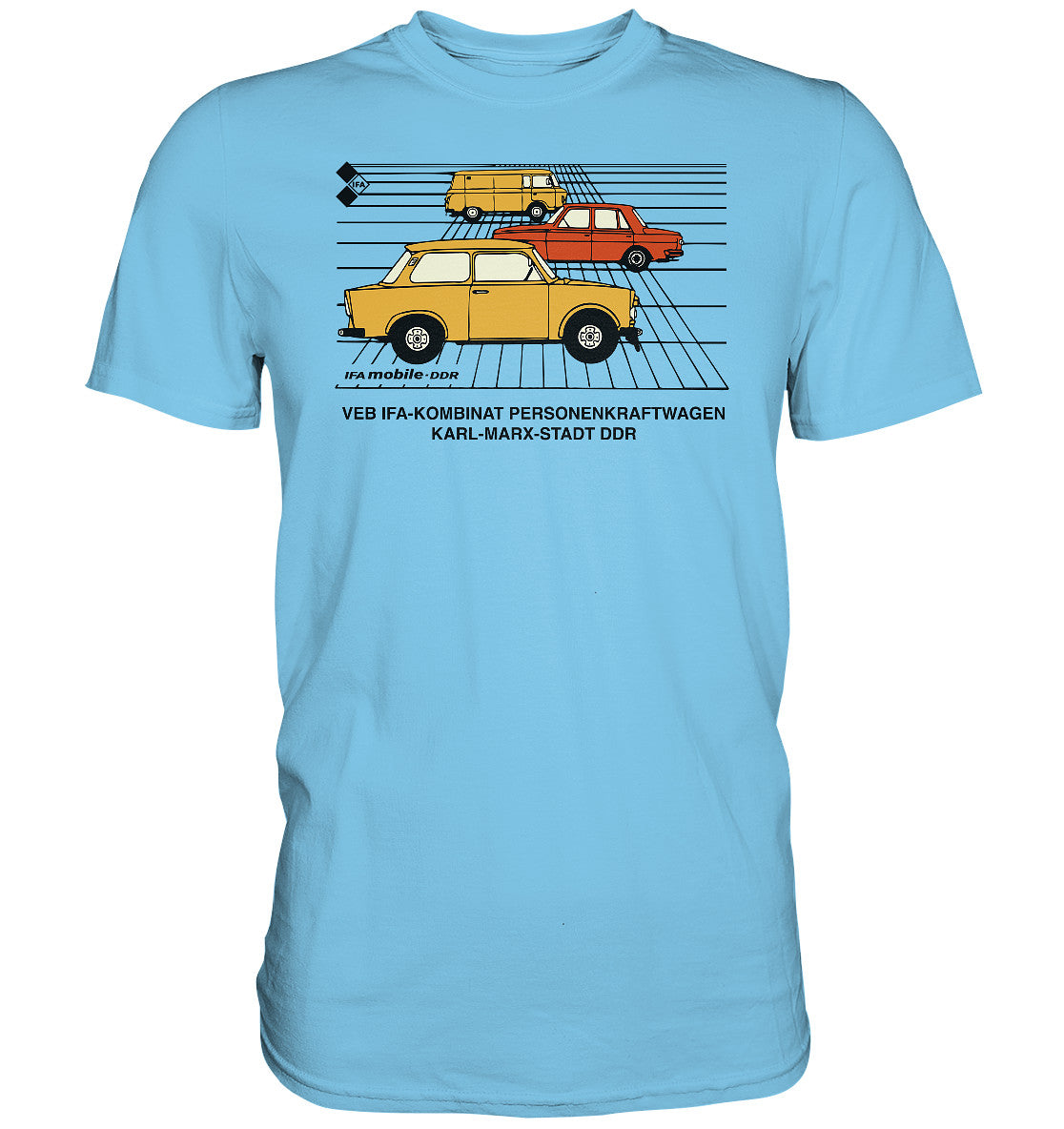 DDR Ostalgie Shirt Unisex • IFA MOBILE DDR - ORIGINALWERBUNG
