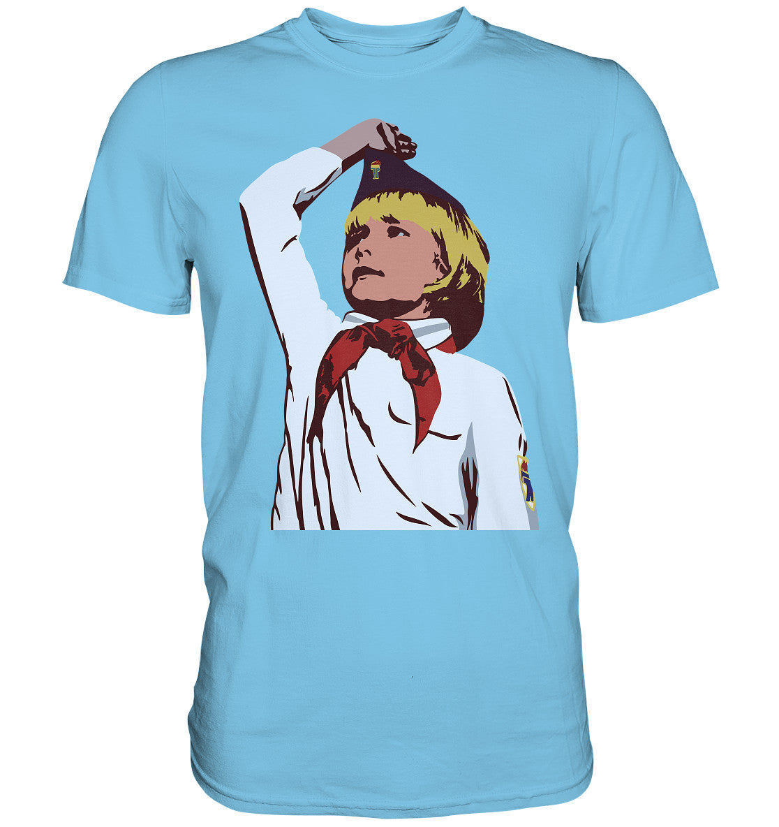 PREMIUM SHIRT UNISEX • THÄLMANNPIONIER - ORIGINALPLAKAT
