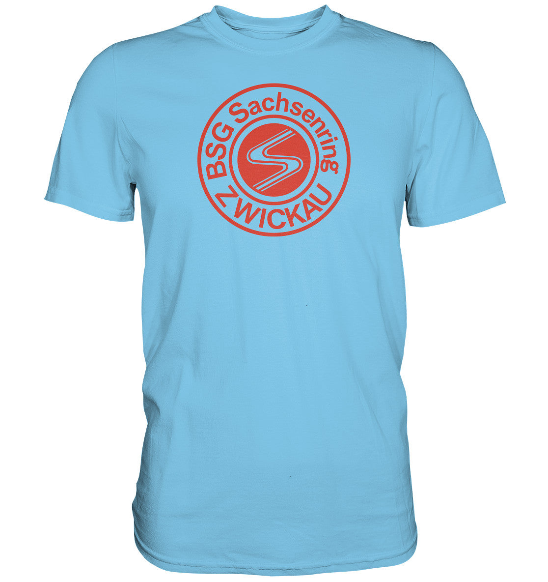 DDR Ostalgie Shirt Unisex • SACHSENRING ZWICKAU - hell