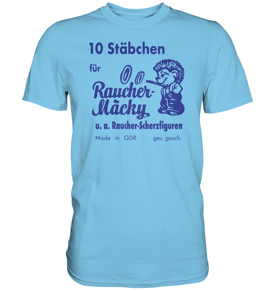 DDR Ostalgie Shirt Unisex • RÄUCHER MÄCKY STÄBCHEN