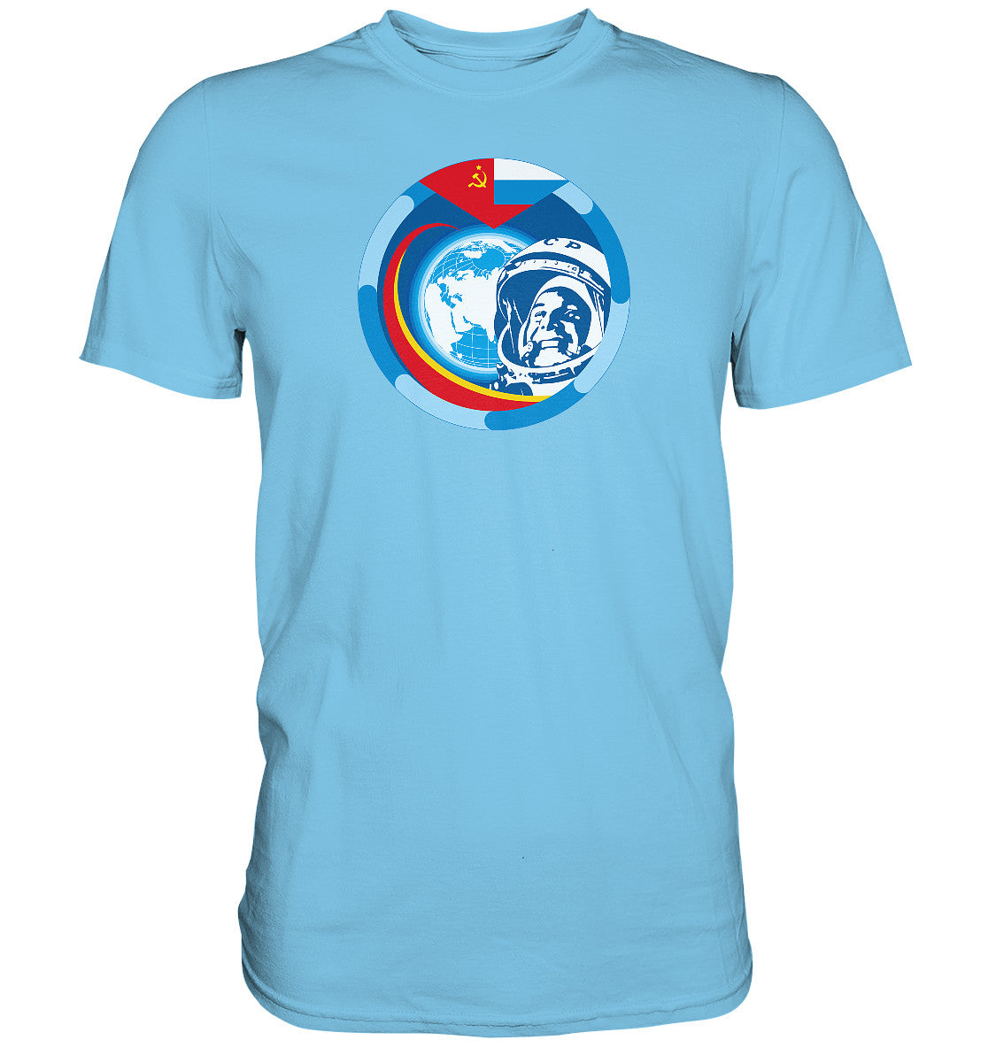 DDR Ostalgie Shirt Unisex • JURI GAGARIN