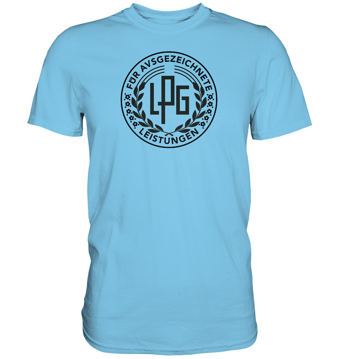 DDR Ostalgie Shirt Unisex • LPG - ORDEN FÜR AUSGEZEICHNETE LEISTUNGEN - hell