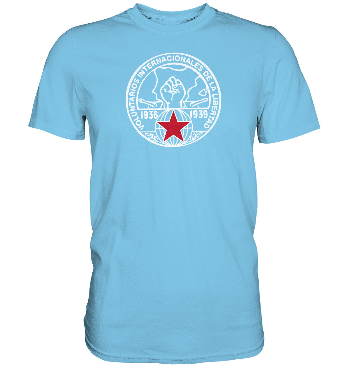 DDR Ostalgie Shirt Unisex • INTERNATIONALE BRIGADEN SPANIEN1936 - dunkel