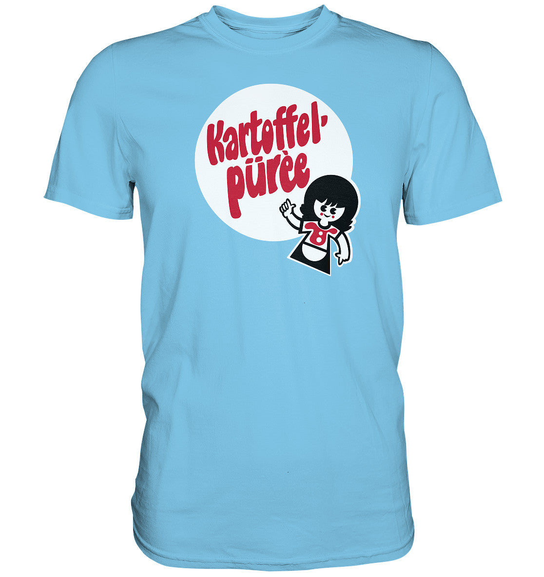 DDR Ostalgie Shirt Unisex • KARTOFFELPÜREE - VEB KARTOFFELVEREDLUNGSWERK HAGENOW
