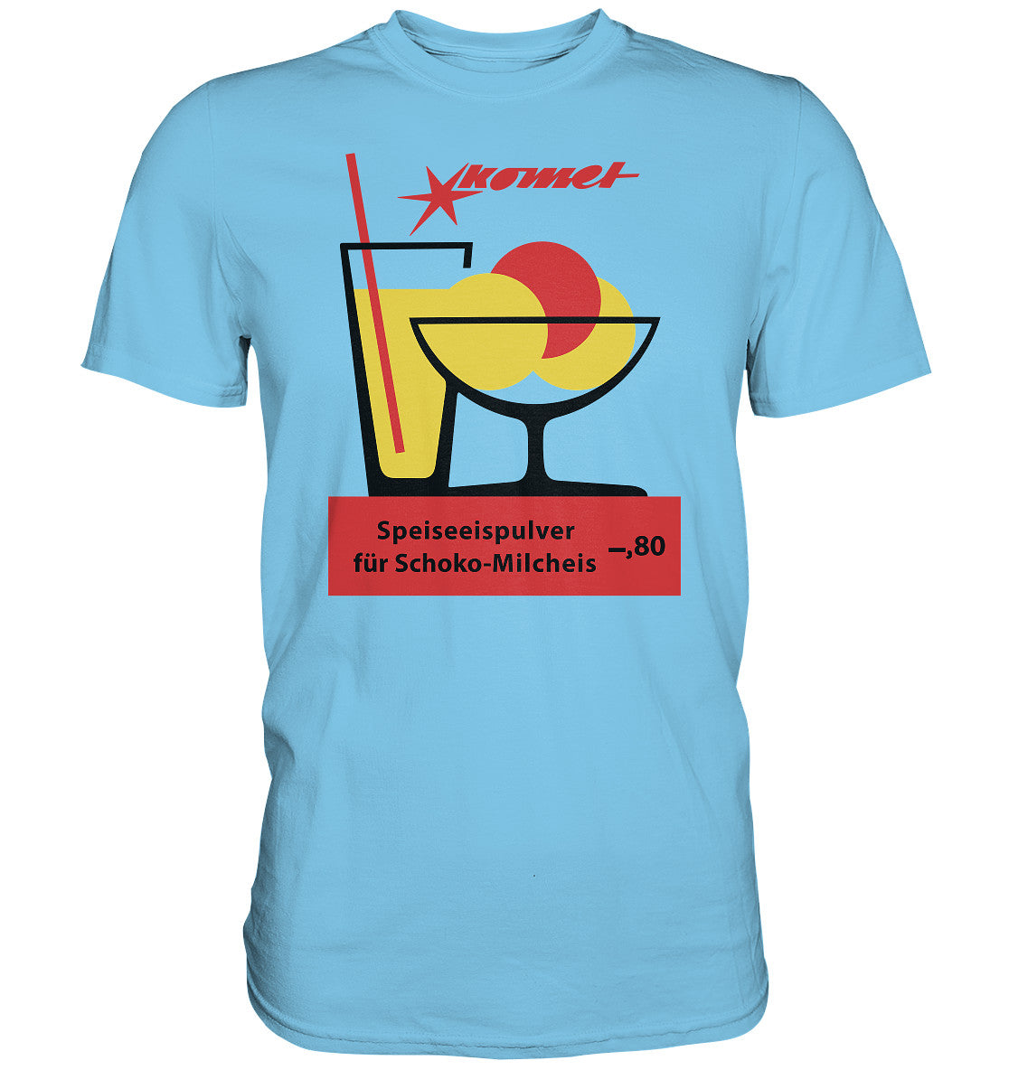 DDR Ostalgie Shirt Unisex • KOMET SPEISEEISPULVER