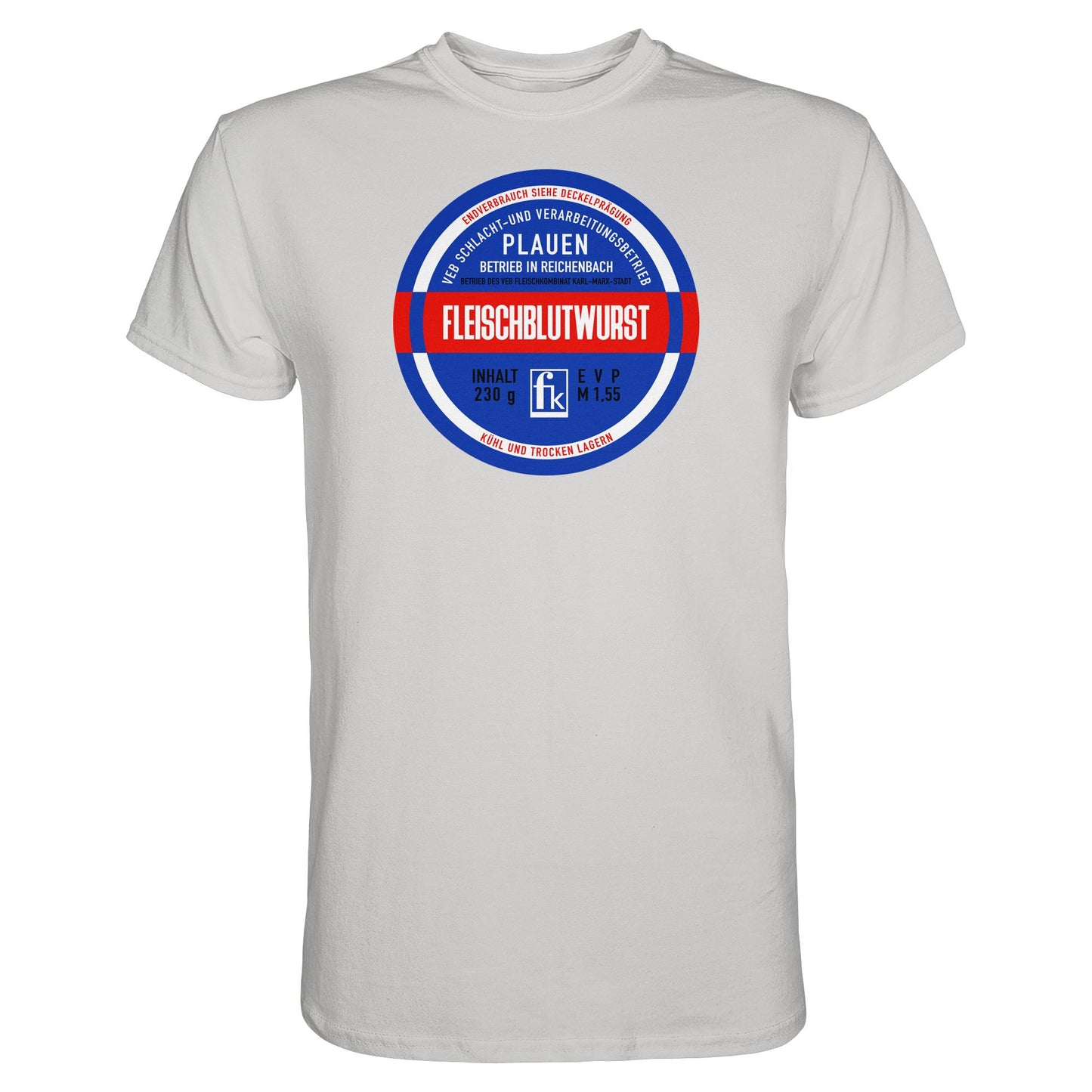 DDR Ostalgie Shirt Unisex • FLEISCHBLUTWURST KONSERVE - PLAUEN