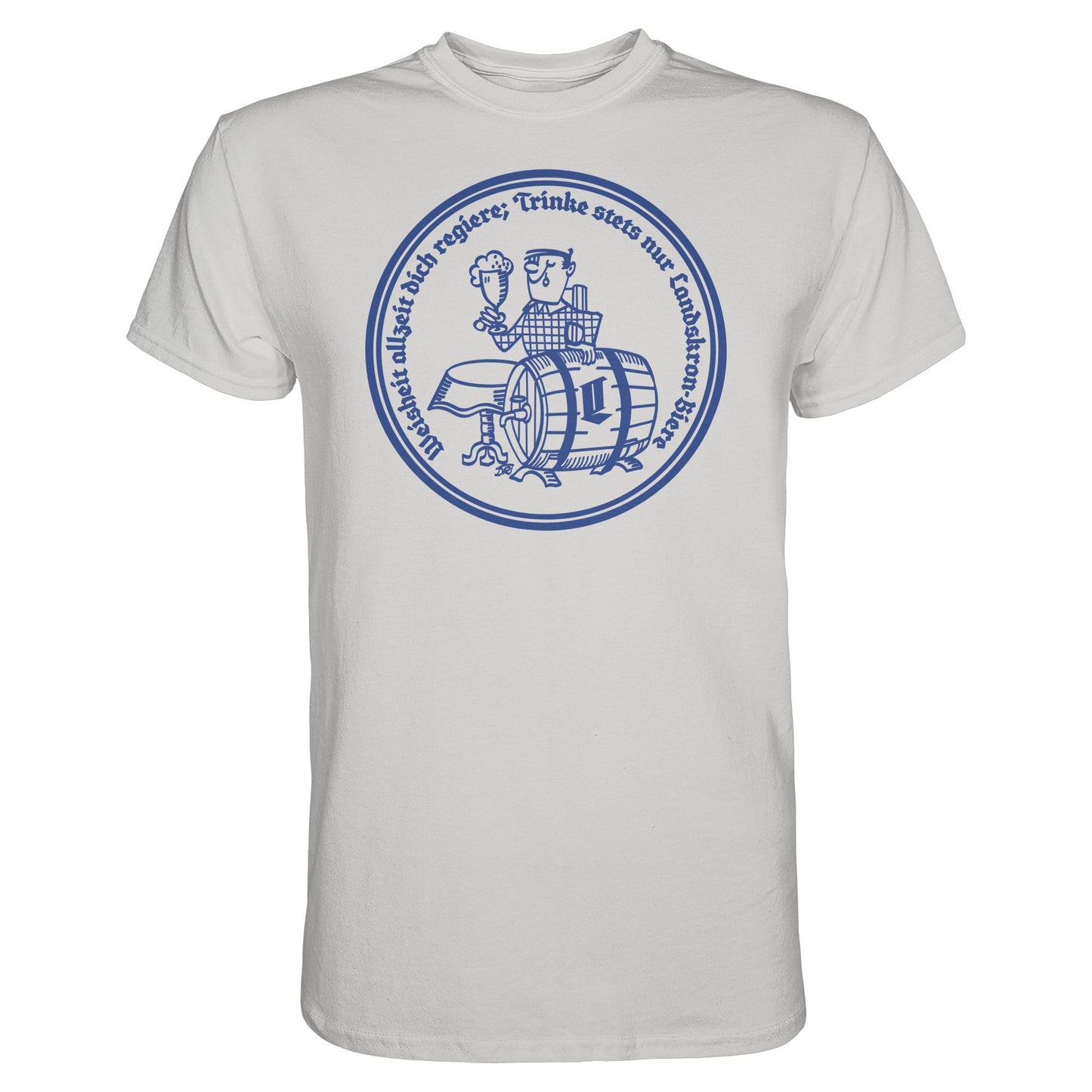 DDR Ostalgie Shirt Unisex • WEISHEIT ALLZEIT DICH REGIERE - LANDSKRON BIERE