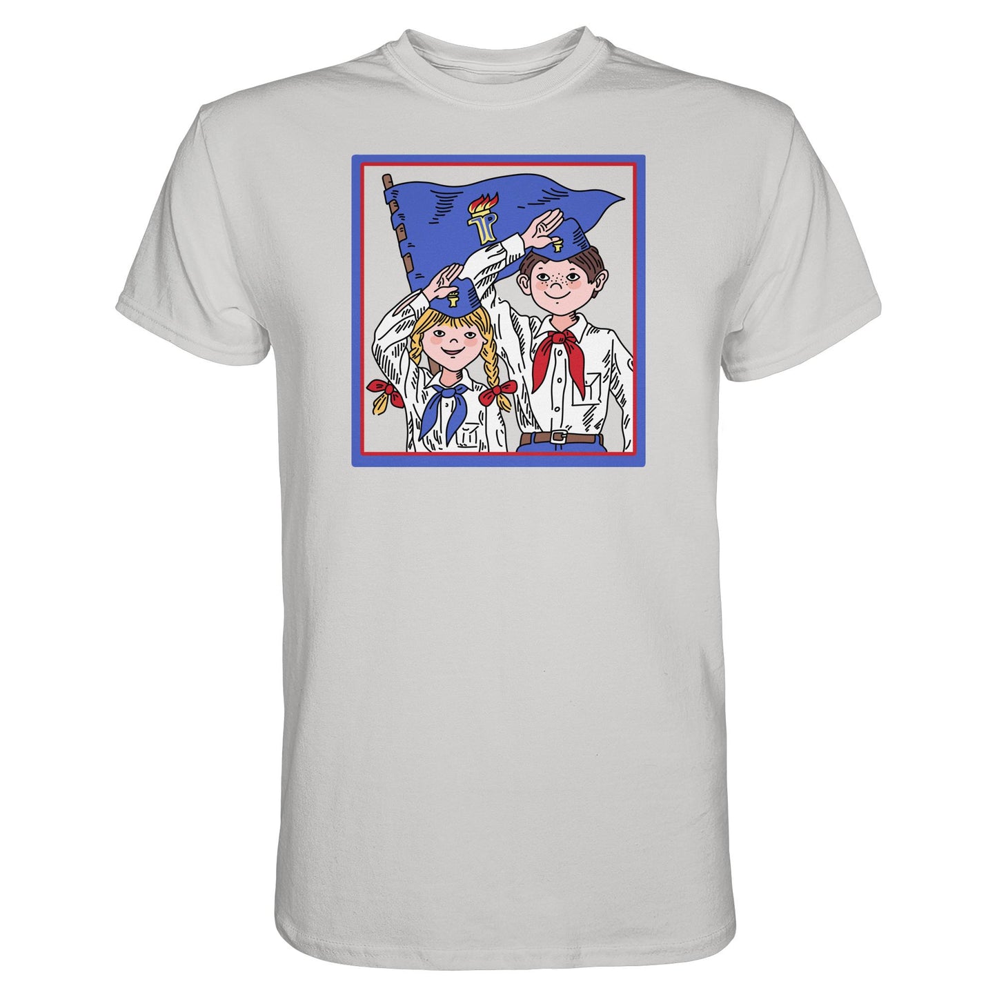 PREMIUM SHIRT UNISEX • JUNGE PIONIERE - ORIGINAL ILLUSTRATION