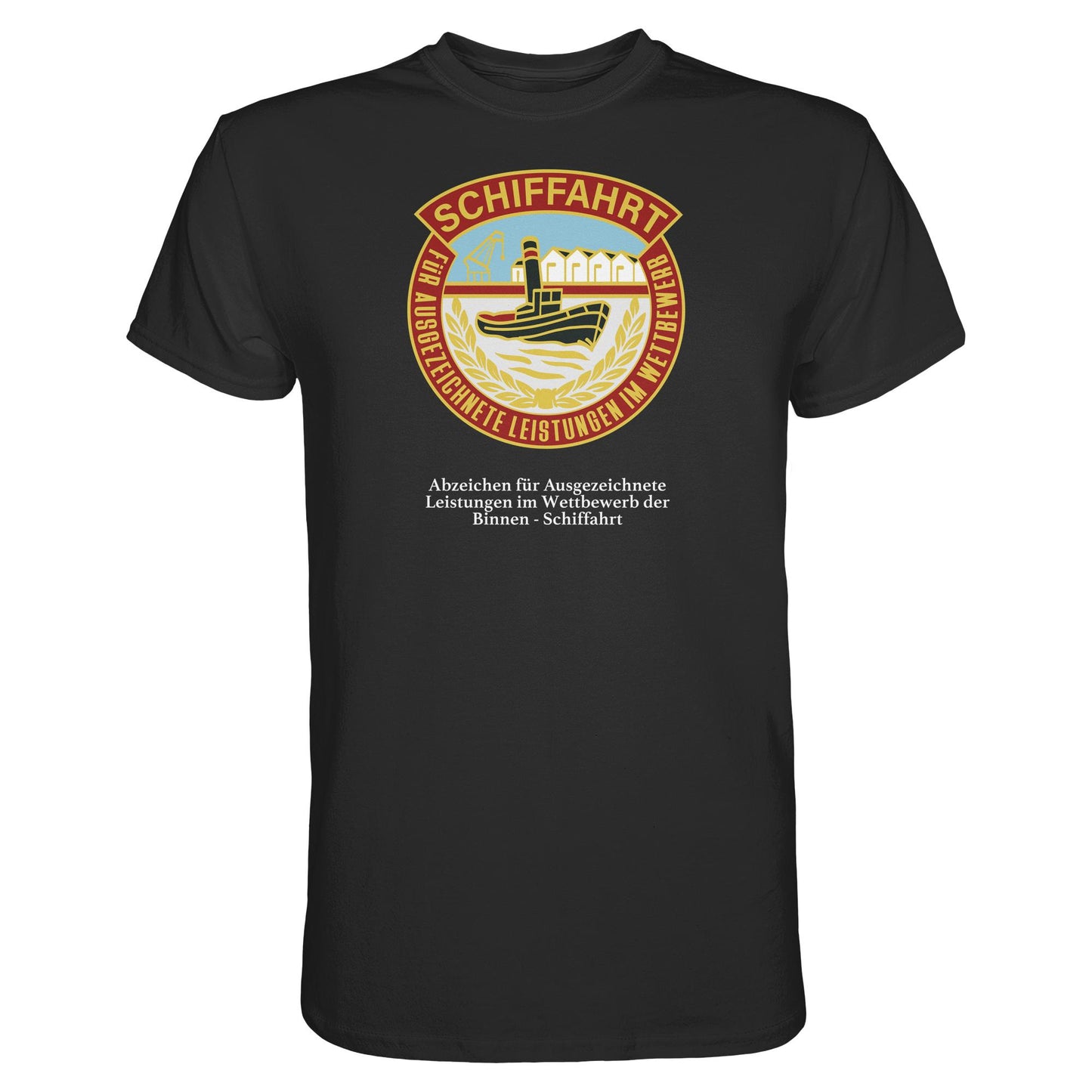 PREMIUM SHIRT UNISEX • BINNEN-SCHIFFAHRT - ABZEICHEN FÜR AUSGEZEICHNETE LEISTUNGEN