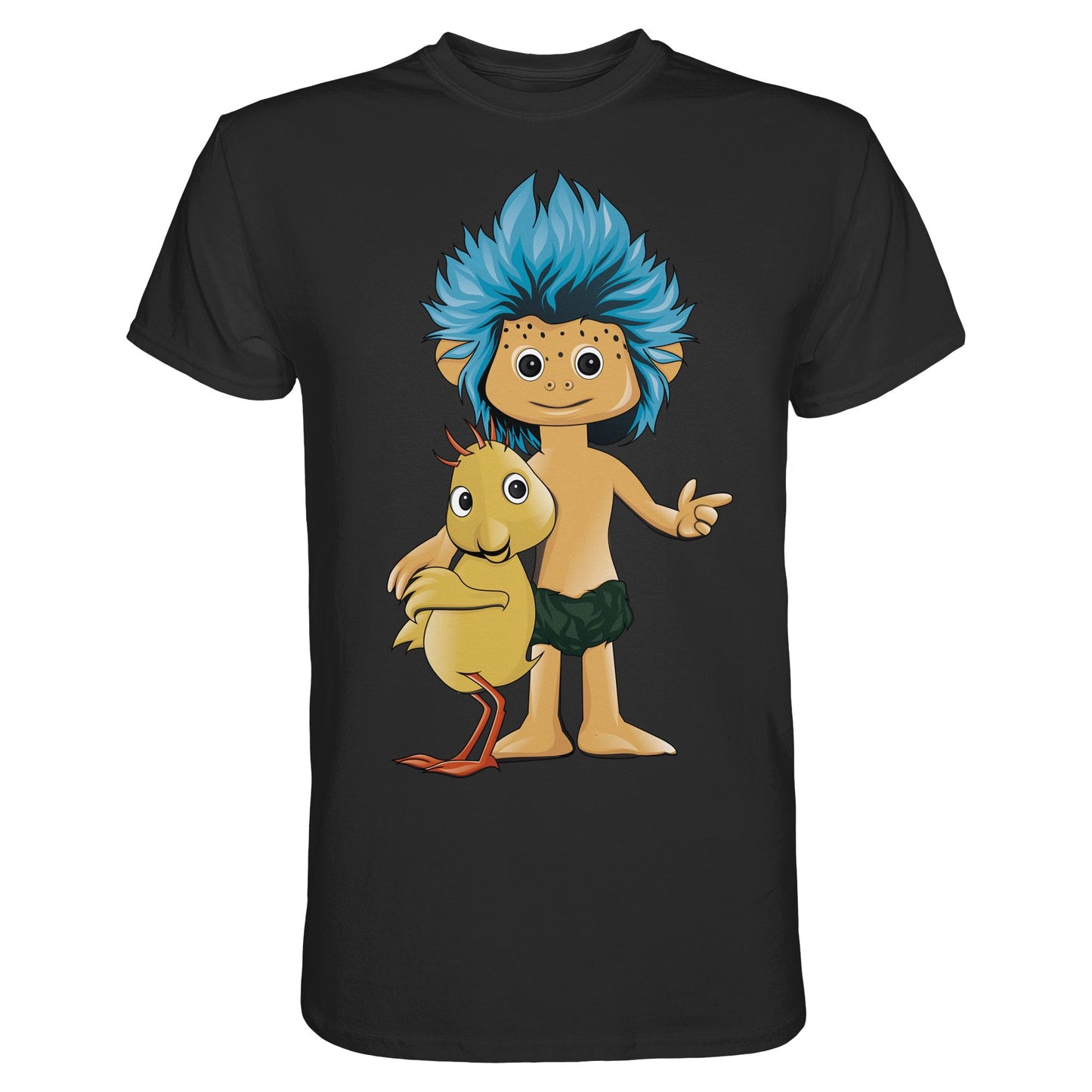 DDR Ostalgie Shirt Unisex • UNSER SANDMÄNNCHEN - PLUMPS & KÜKEN