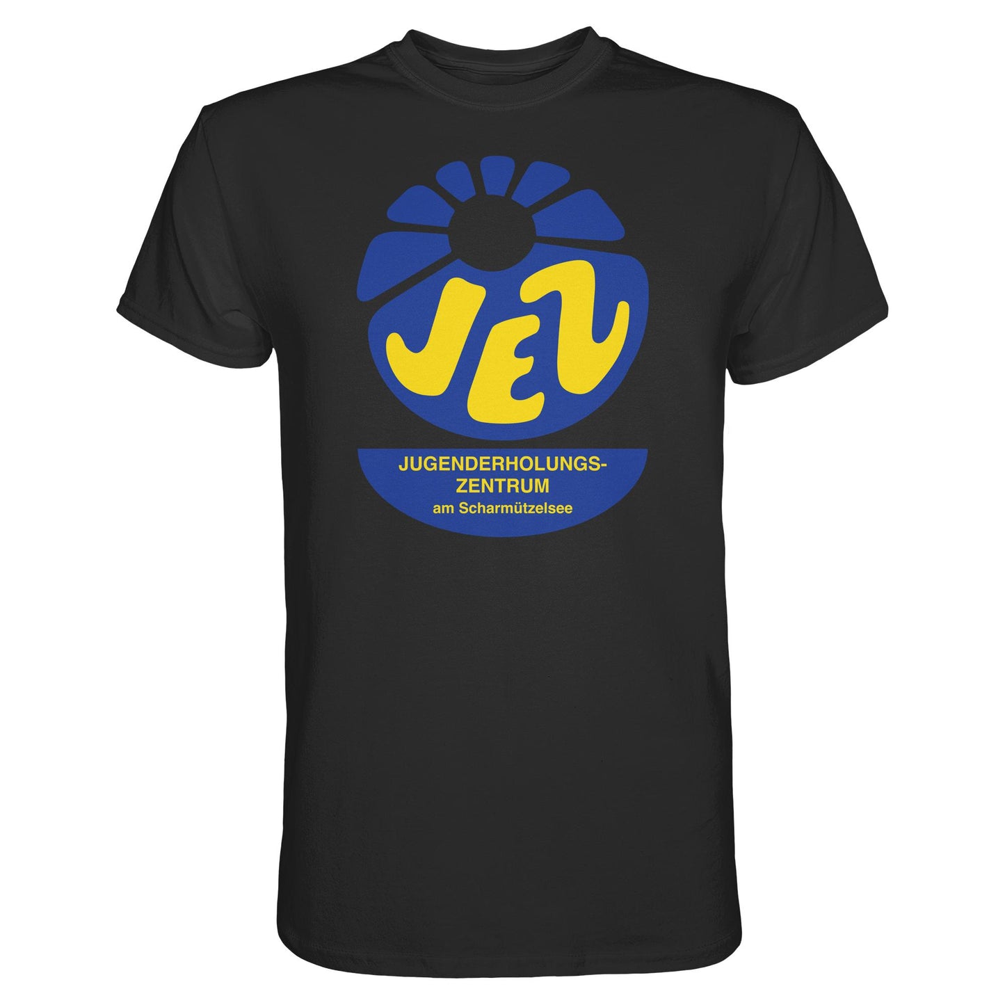DDR Ostalgie Shirt Unisex • JEZ - JUGENDERHOLUNGSZENTRUM SCHARMÜTZELSEE