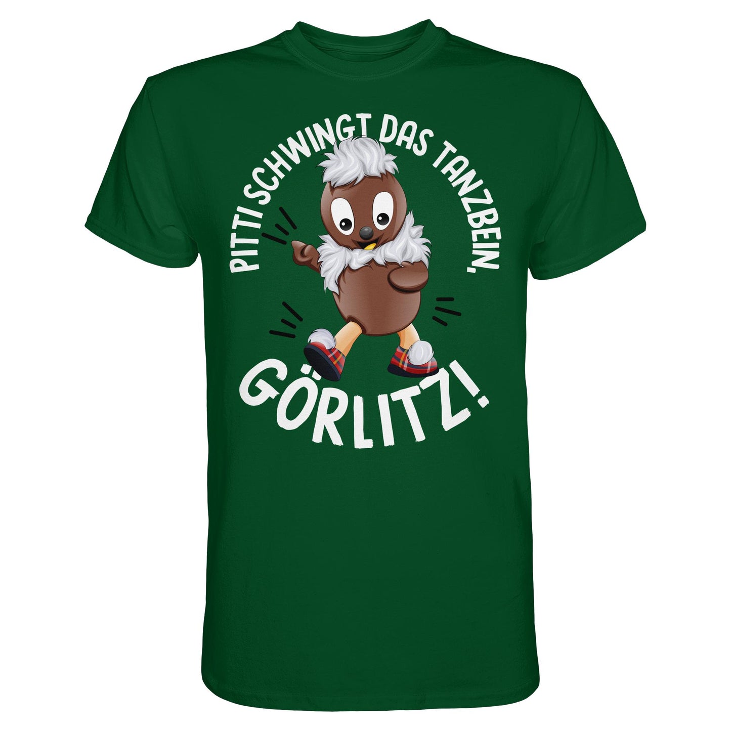 PITTI STADT-NICKI (SHIRT) • PITTI SCHWINGT DAS TANZBEIN, GÖRLITZ!