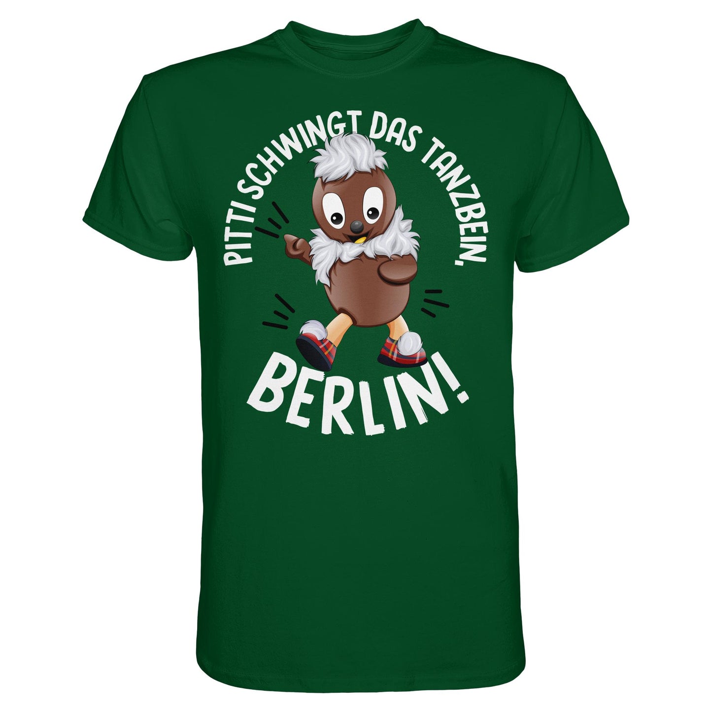 PITTI STADT-NICKI (SHIRT) • PITTI SCHWINGT DAS TANZBEIN, BERLIN!