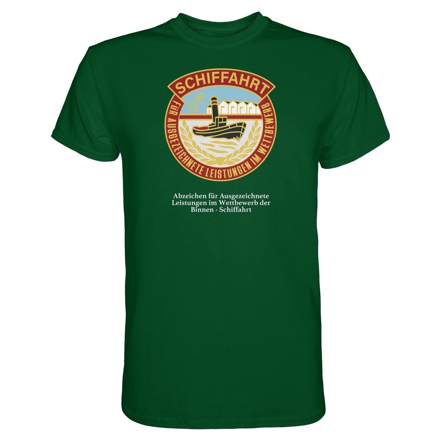 PREMIUM SHIRT UNISEX • BINNEN-SCHIFFAHRT - ABZEICHEN FÜR AUSGEZEICHNETE LEISTUNGEN