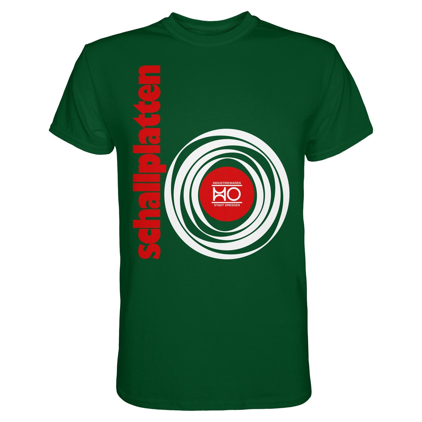 DDR Ostalgie Shirt Unisex • HO SCHALLPLATTEN DRESDEN
