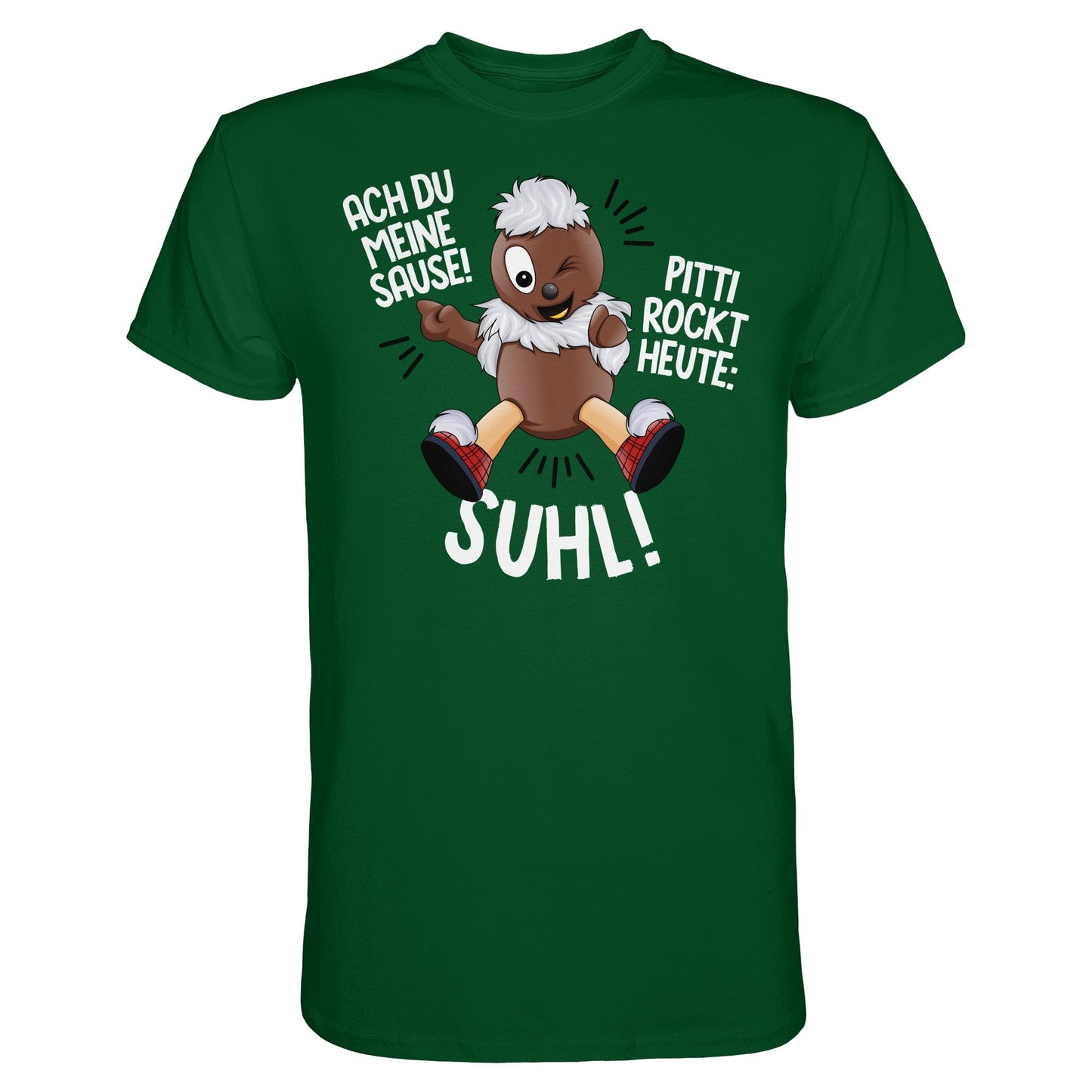 PITTI STADT-NICKI (SHIRT) • PITTI ROCKT HEUTE SUHL!