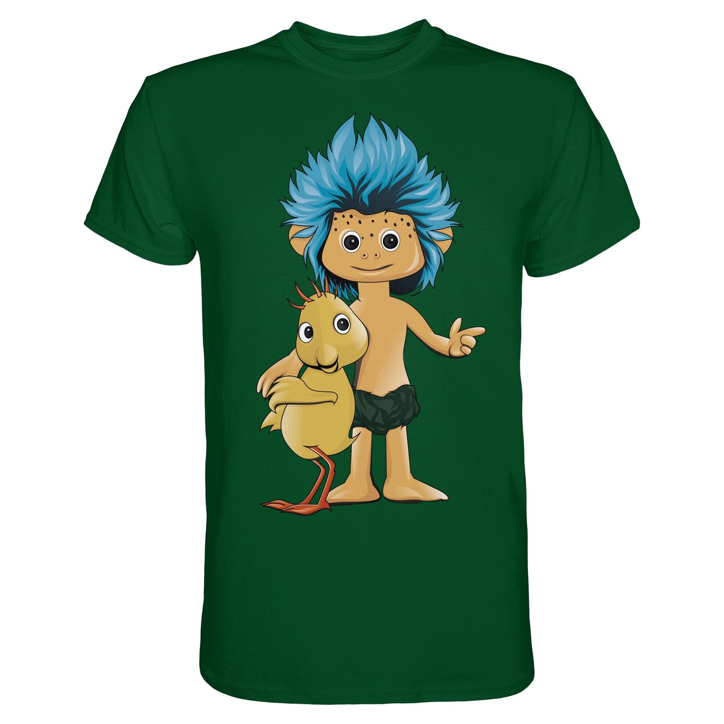 DDR Ostalgie Shirt Unisex • UNSER SANDMÄNNCHEN - PLUMPS & KÜKEN