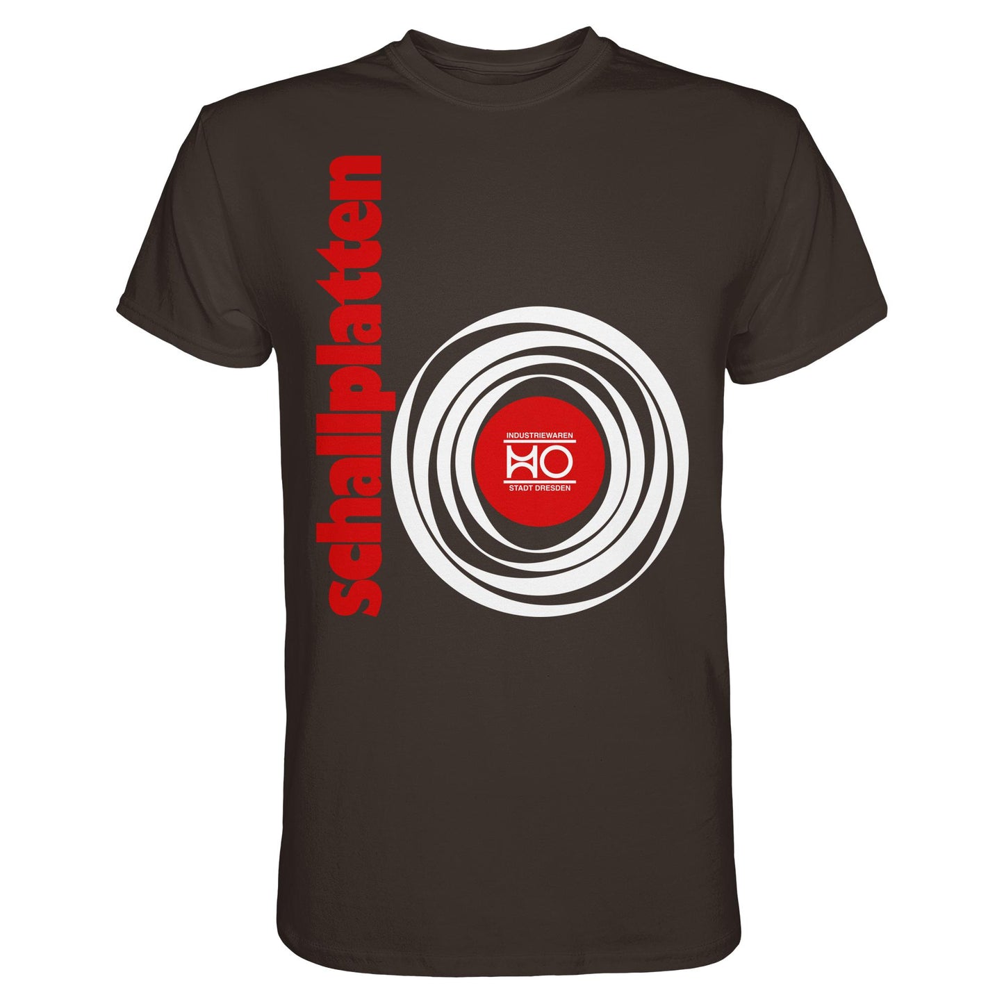 DDR Ostalgie Shirt Unisex • HO SCHALLPLATTEN DRESDEN
