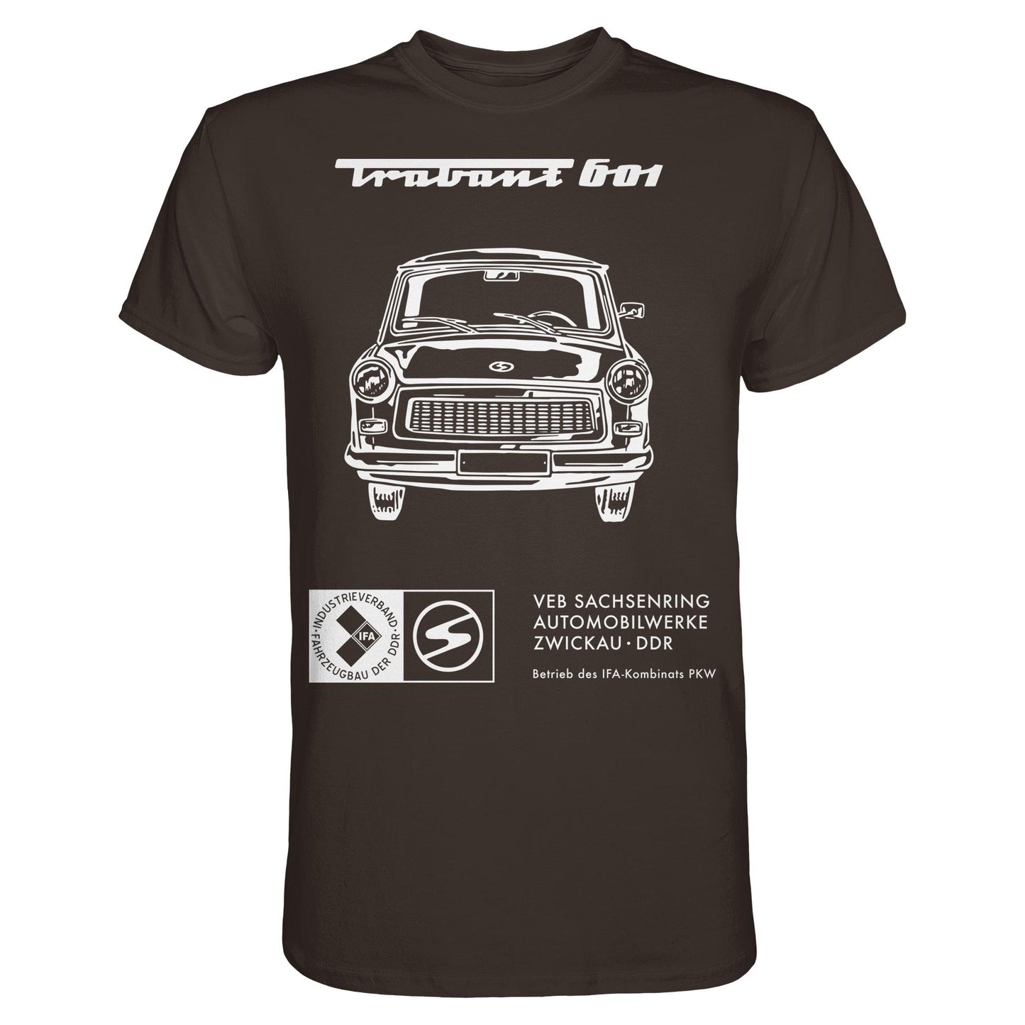 DDR Ostalgie Shirt Unisex • TRABANT 601 (ORIGINAL TITEL BETRIEBSANLEITUNG)