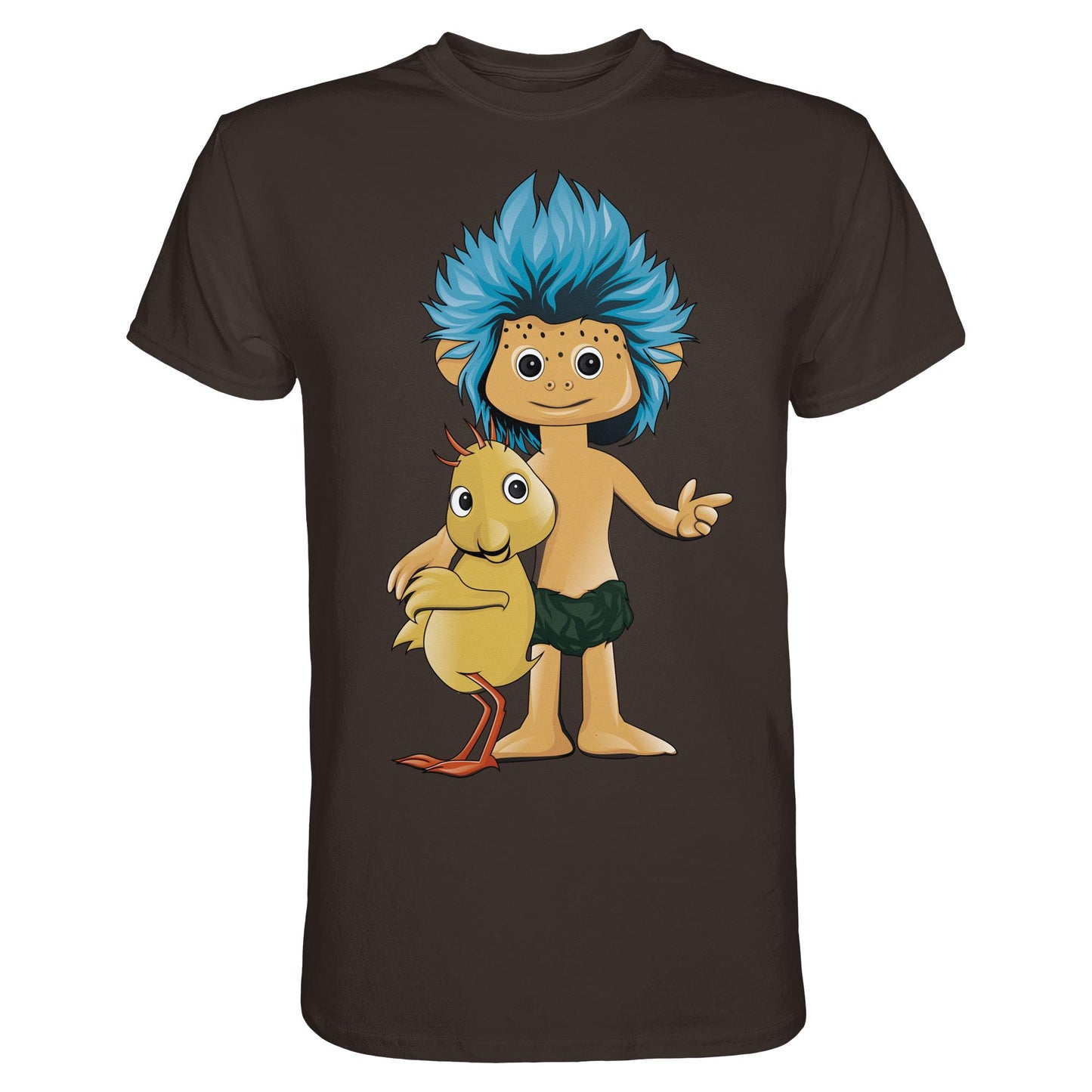 DDR Ostalgie Shirt Unisex • UNSER SANDMÄNNCHEN - PLUMPS & KÜKEN