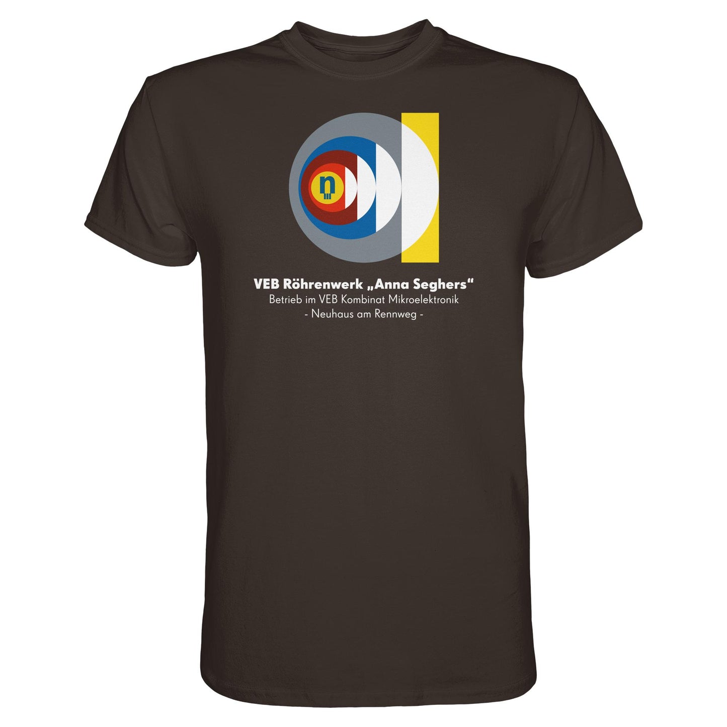 DDR Ostalgie Shirt Unisex • VEB RÖHRENWERK ANNA SEGHERS - NEUHAUS