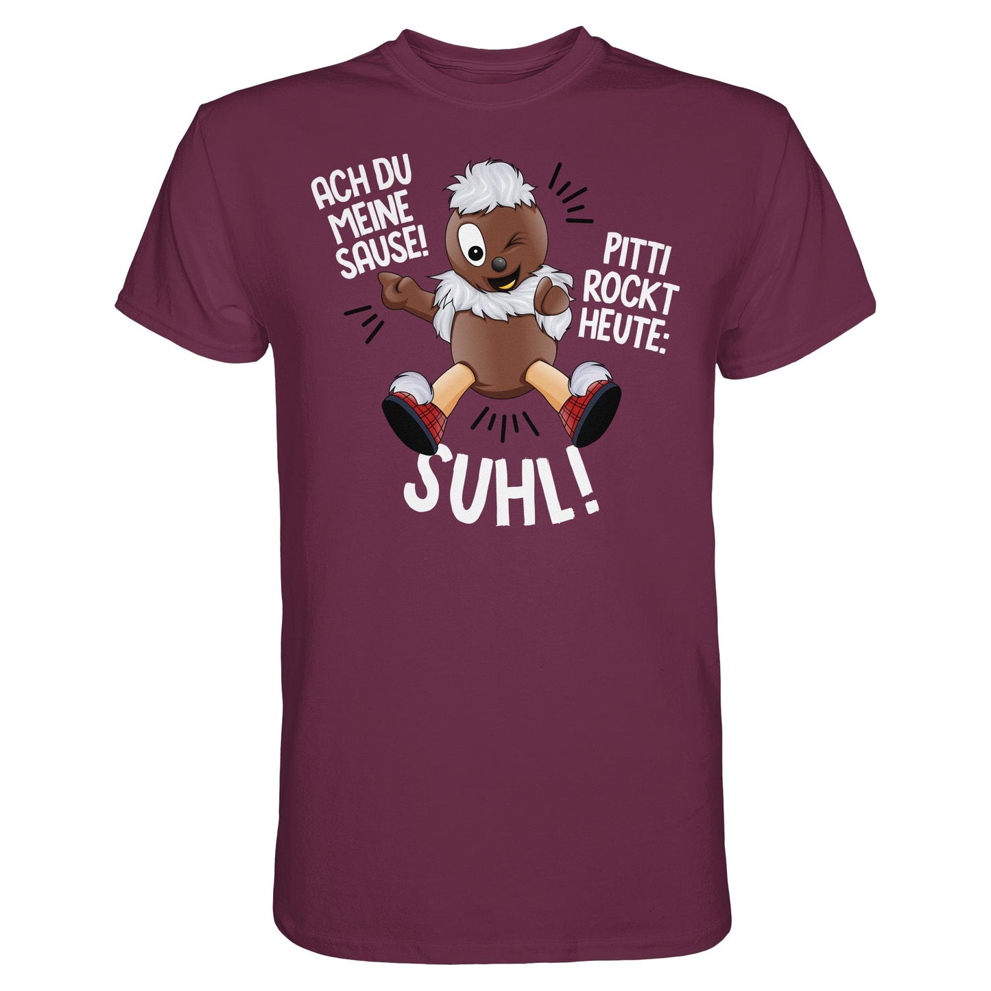 PITTI STADT-NICKI (SHIRT) • PITTI ROCKT HEUTE SUHL!