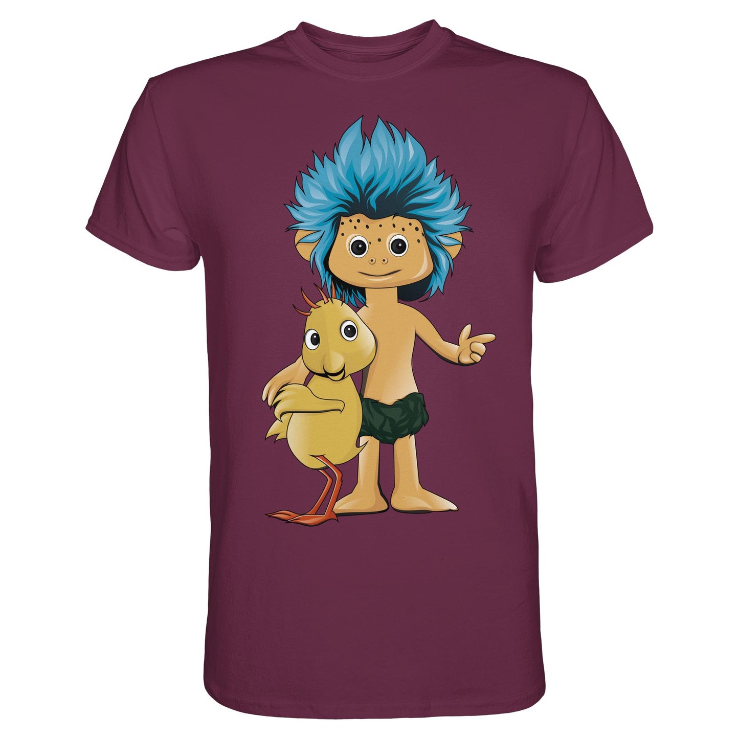 DDR Ostalgie Shirt Unisex • UNSER SANDMÄNNCHEN - PLUMPS & KÜKEN