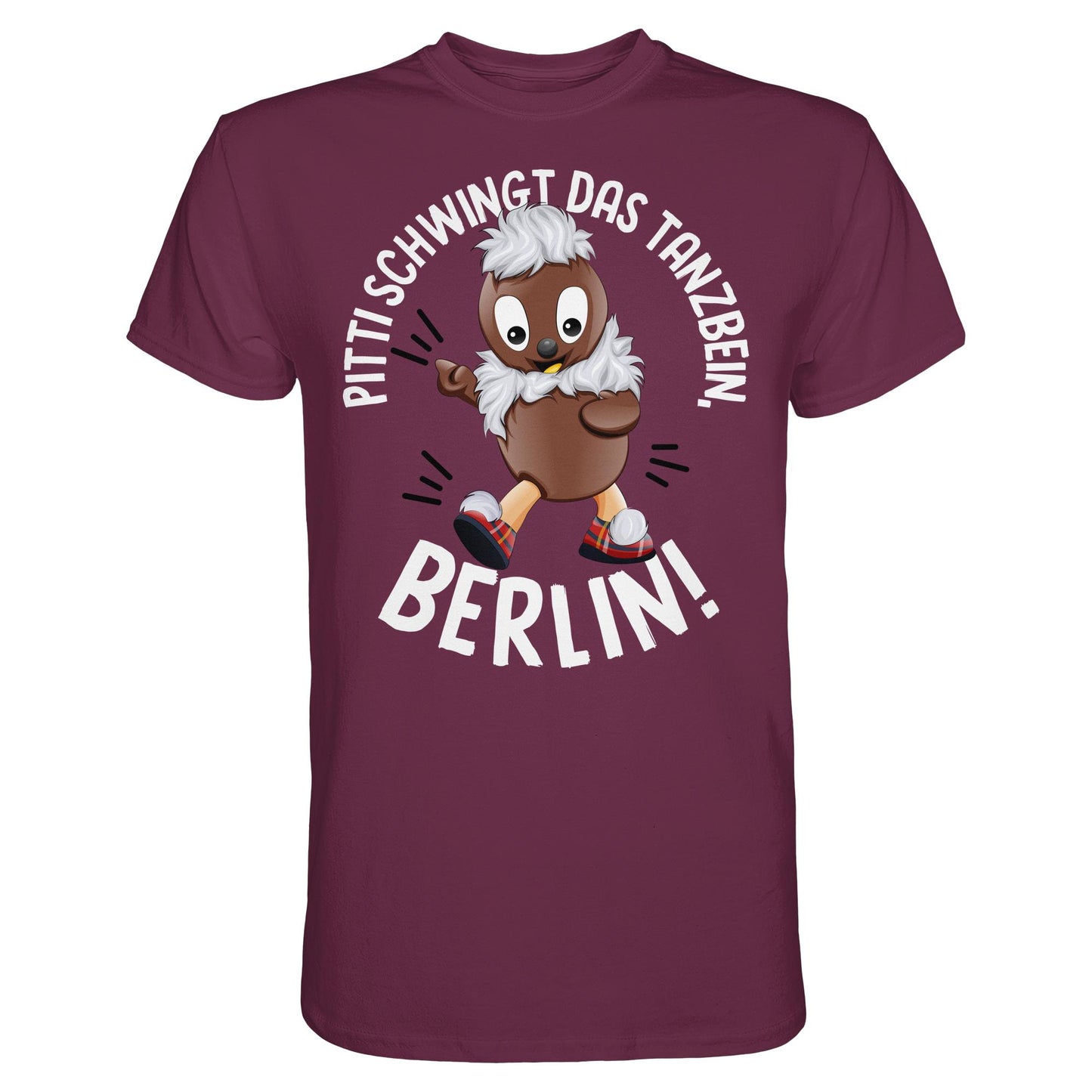PITTI STADT-NICKI (SHIRT) • PITTI SCHWINGT DAS TANZBEIN, BERLIN!