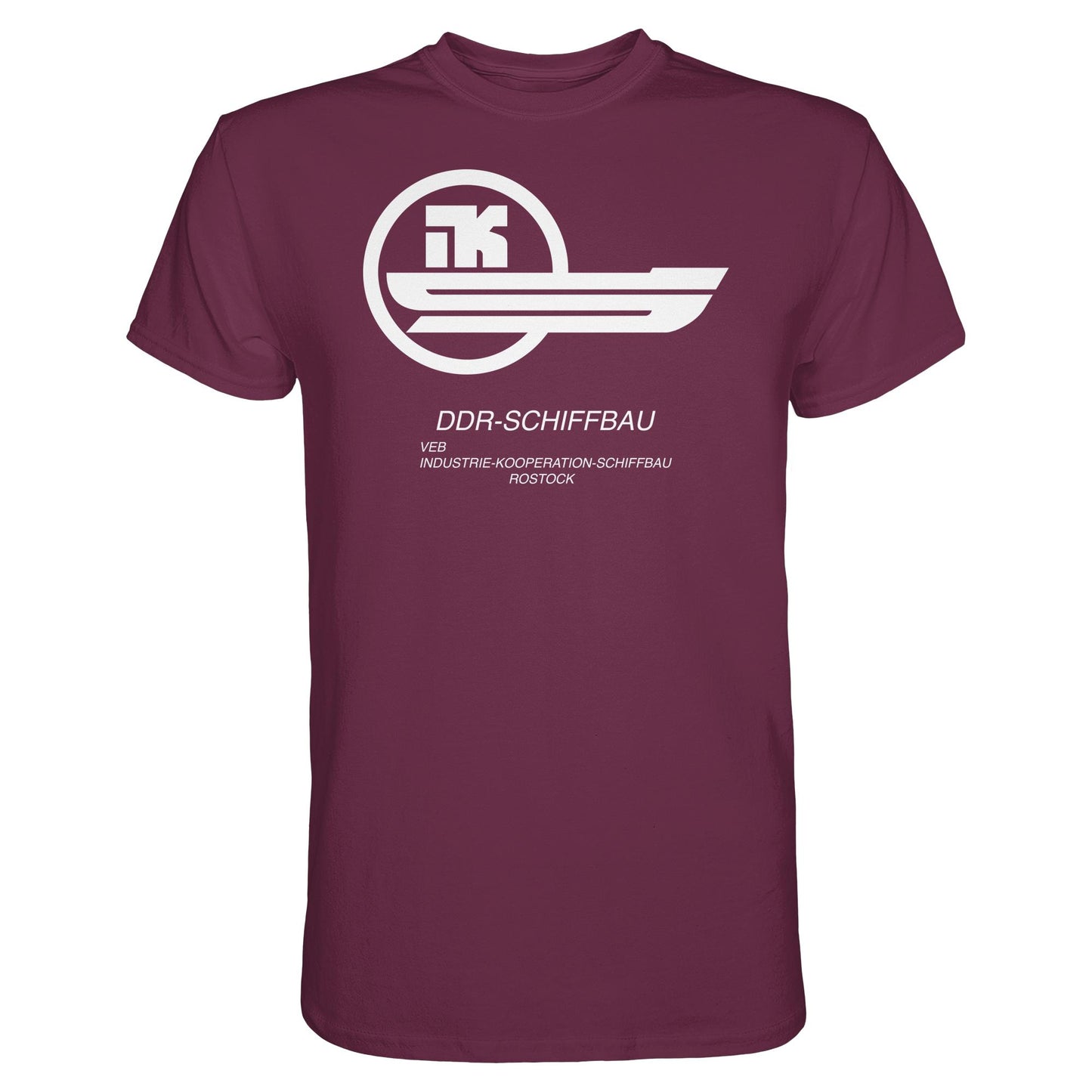 DDR Ostalgie Shirt Unisex • VEB INDUSTRIE-KOOPERATION SCHIFFBAU ROSTOCK